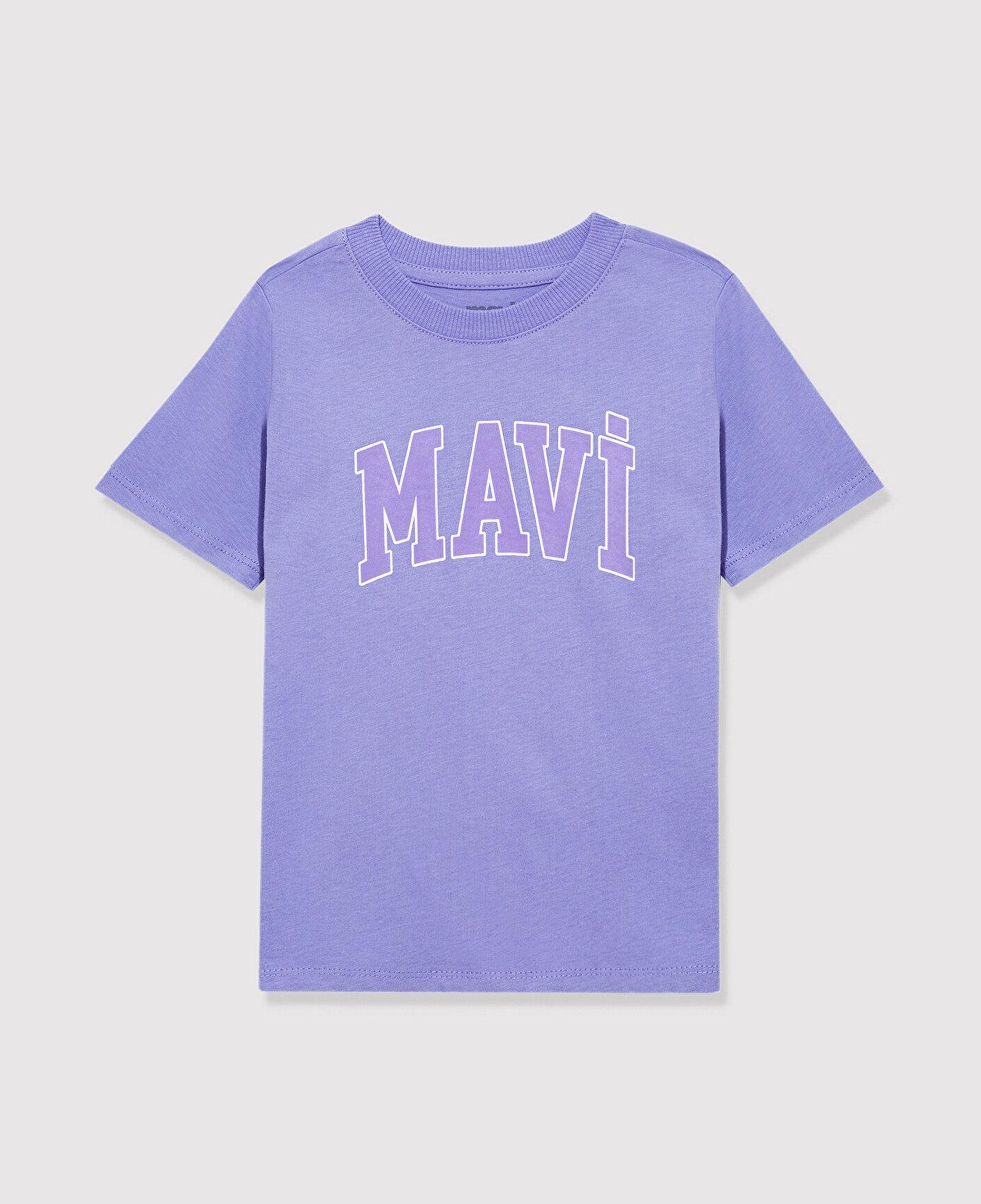 Mavi Mavi Logo Baskılı Mor Tişört Regular Fit / Normal Kesim 7610109-70541