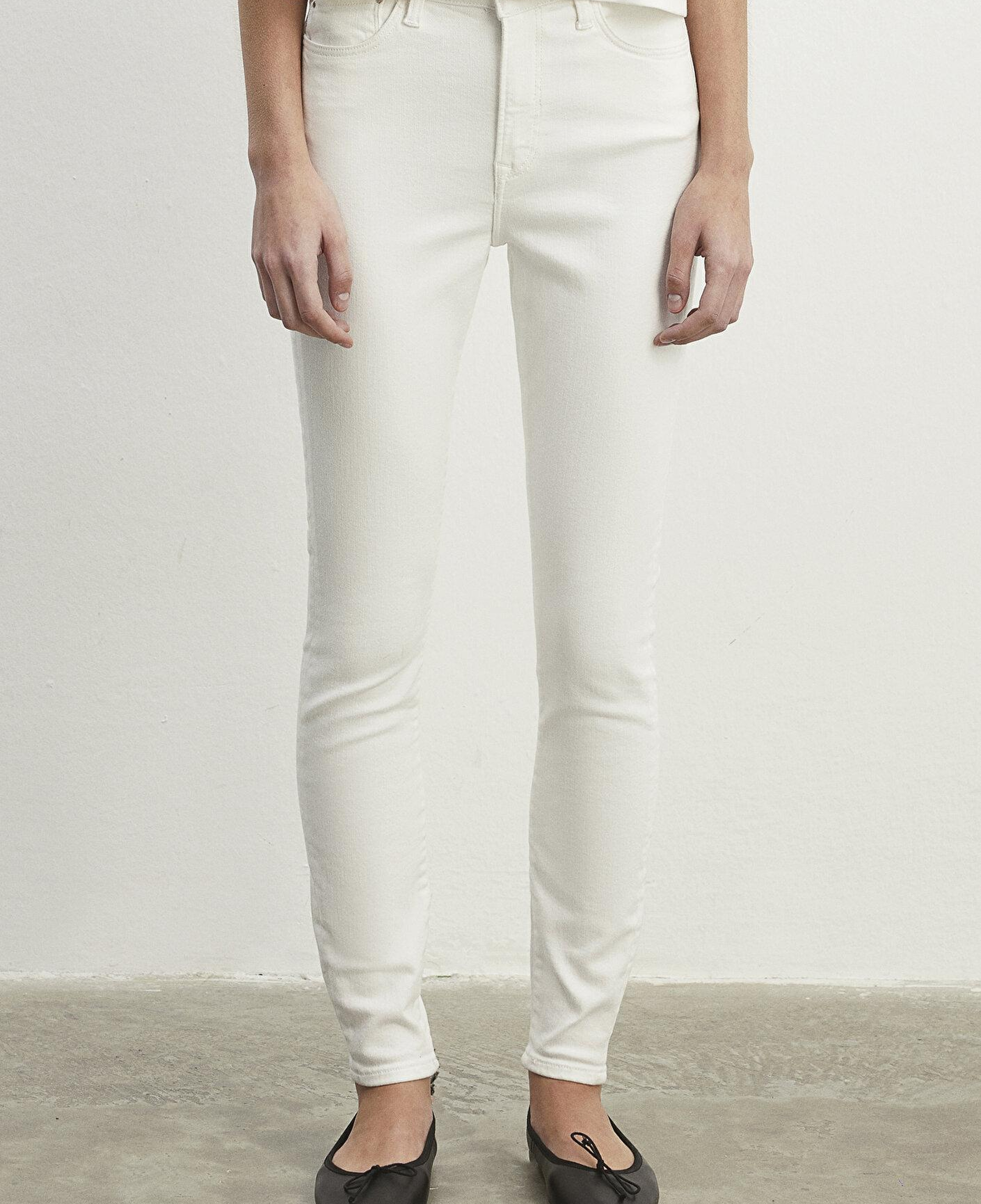 Mavi Serenay Gold Shape Beyaz Jean Pantolon 100980-83673