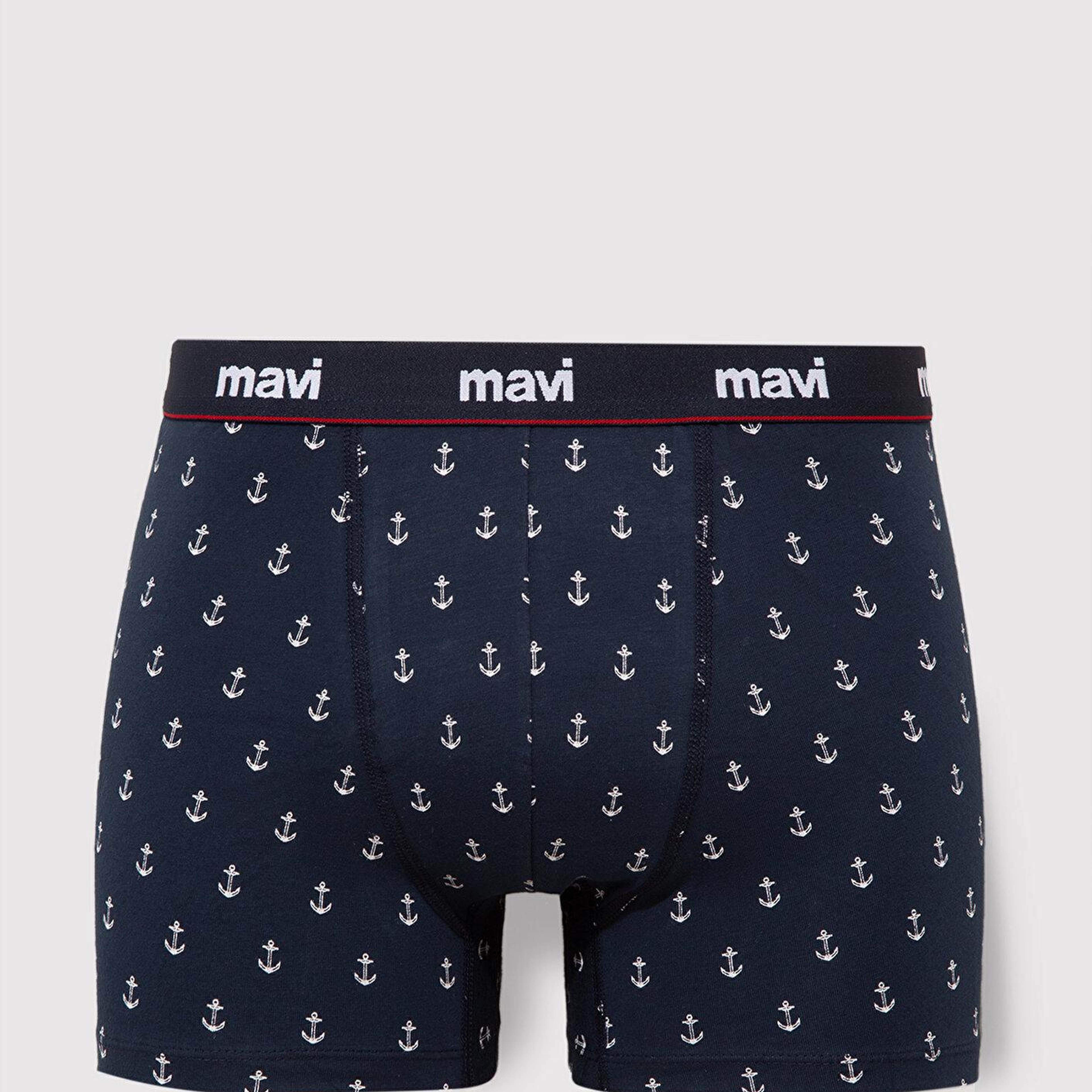 Mavi Baskılı Lacivert Boxer 0910735-30717