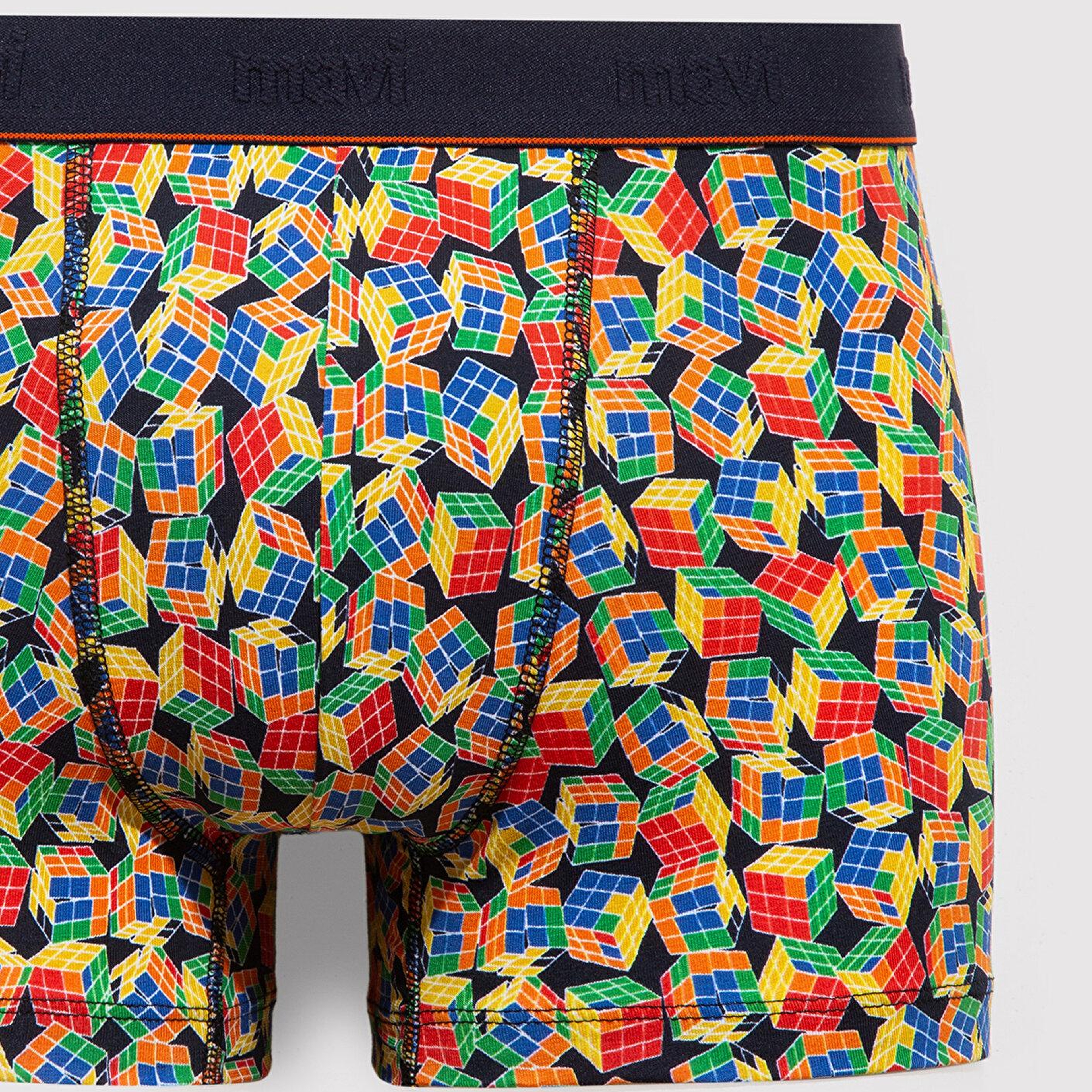 Mavi Baskılı Boxer 0910056-70477