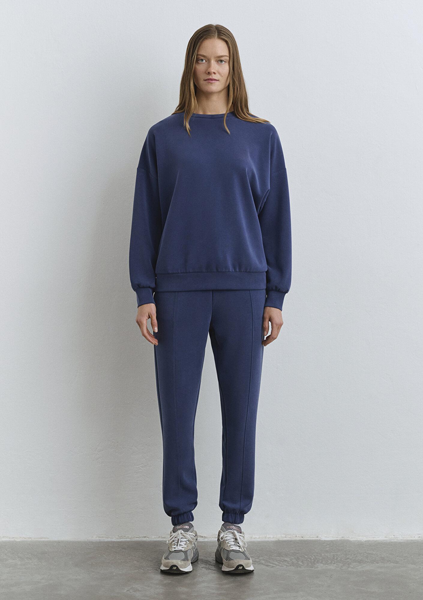 Mavi Soft-Premium Lacivert (TENCEL™) Modal Karışımlı Sweatshirt 168837-70491
