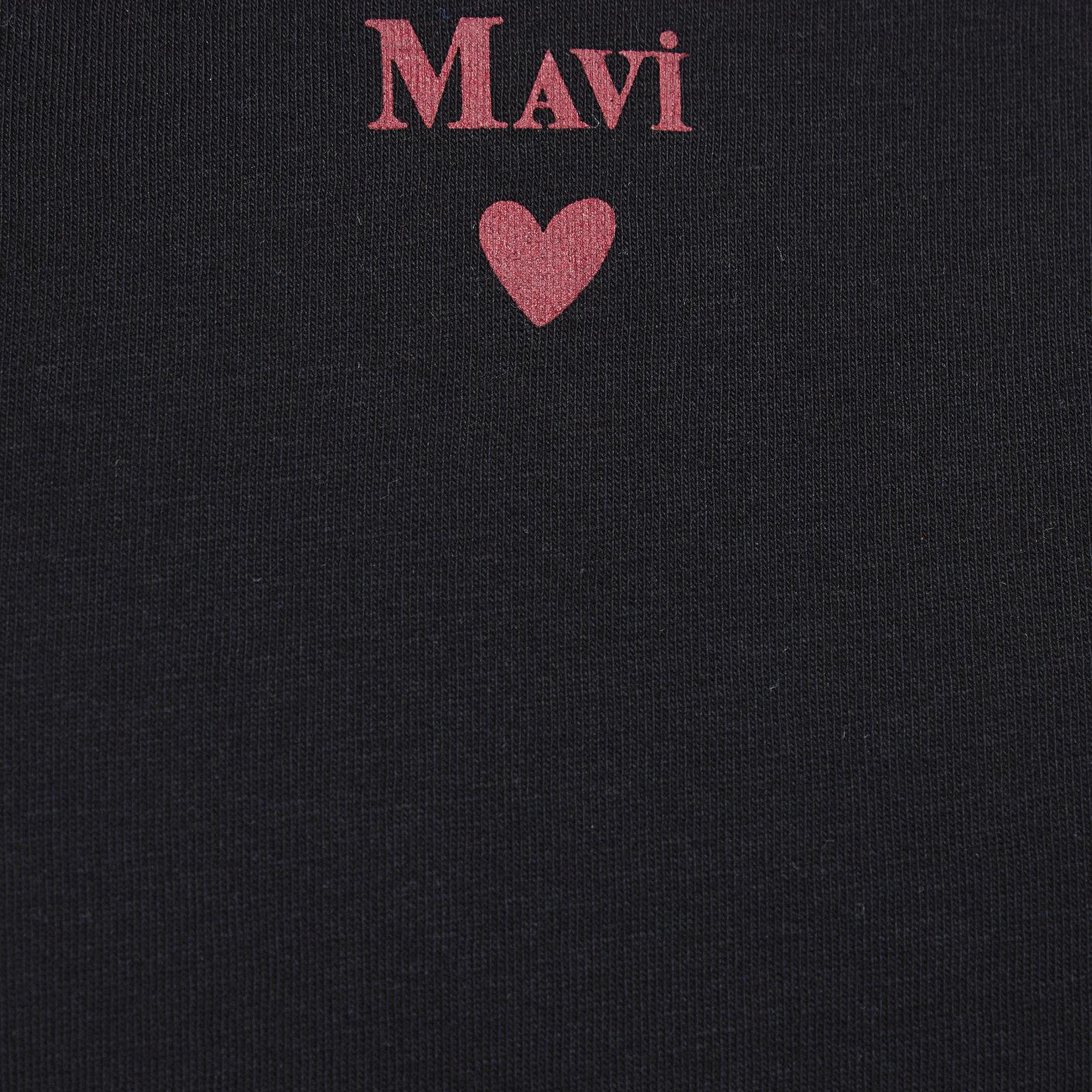 Mavi Mavi Logo Baskılı Siyah Tişört Semi Slim Fit / Yarı Dar Kesim 1601185-900