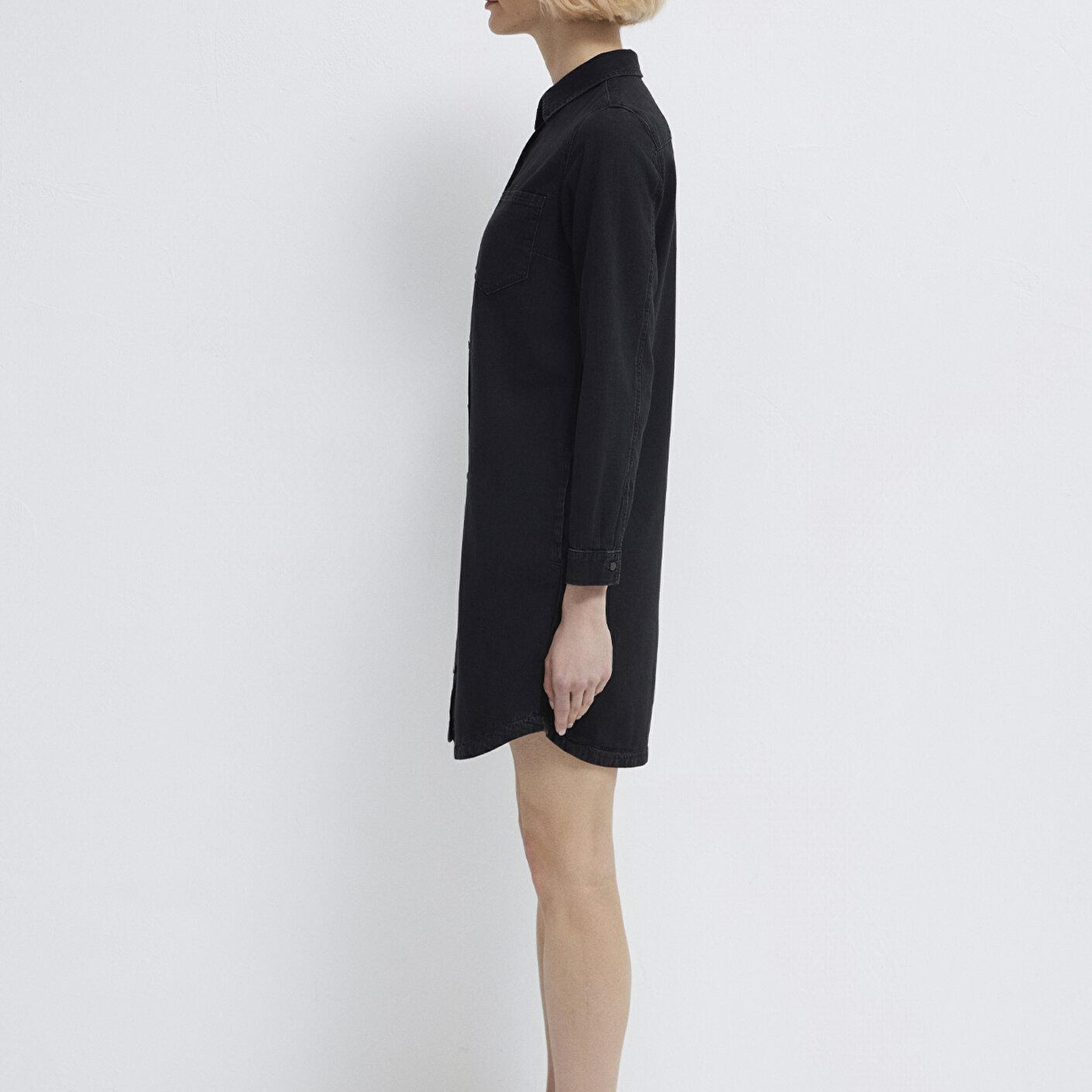 Mavi Liz Everyday Antrasit Jean Elbise 130656-34926