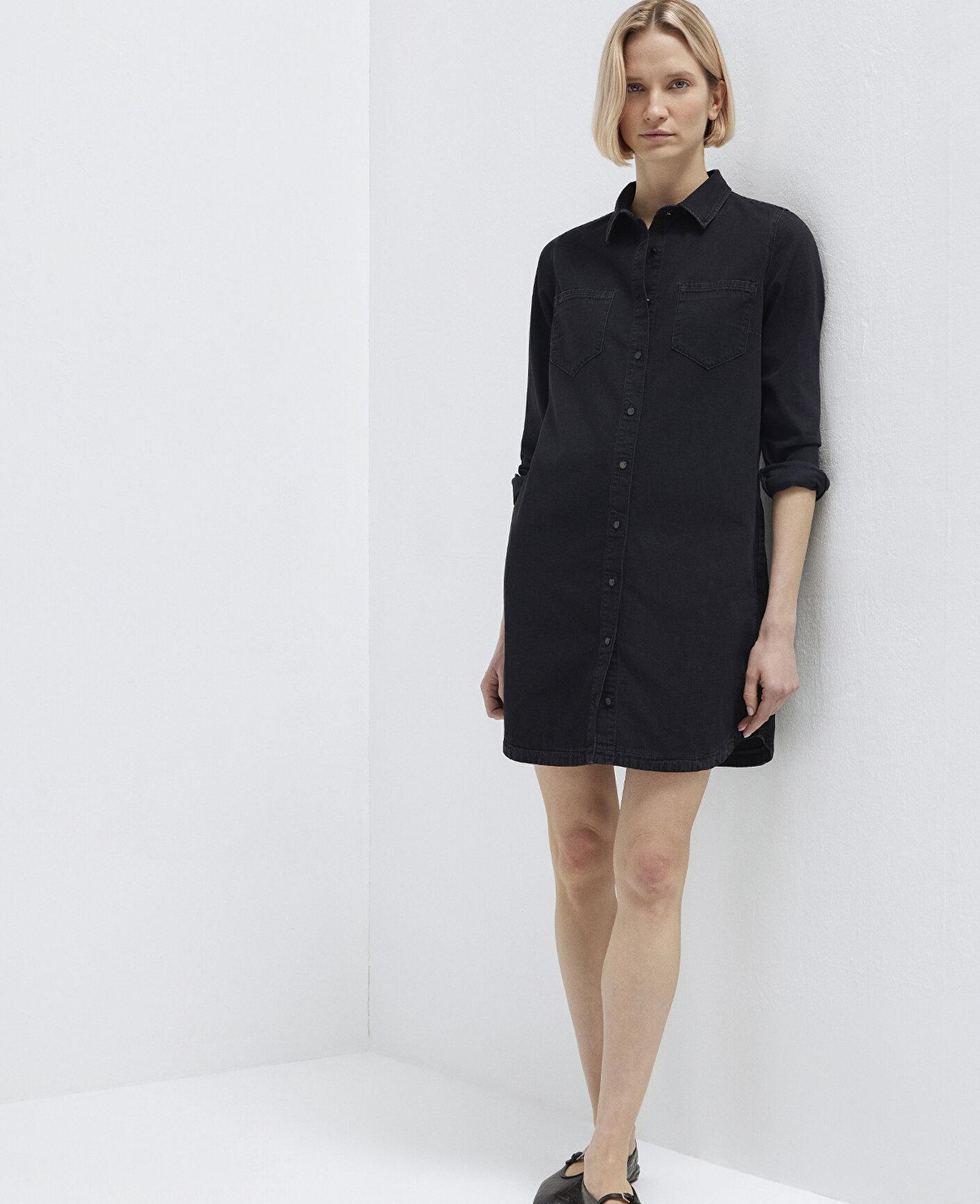 Mavi Liz Everyday Antrasit Jean Elbise 130656-34926