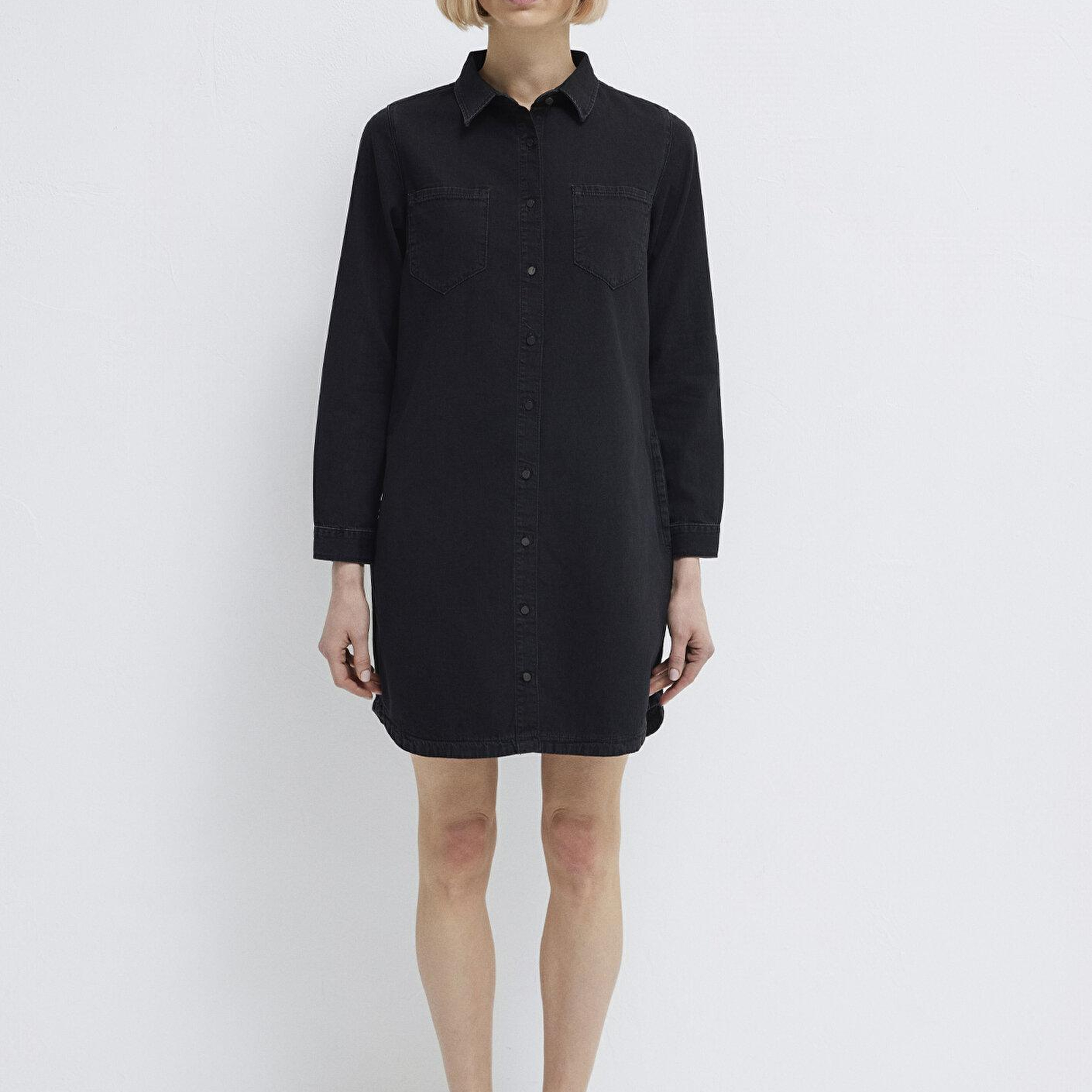 Mavi Liz Everyday Antrasit Jean Elbise 130656-34926