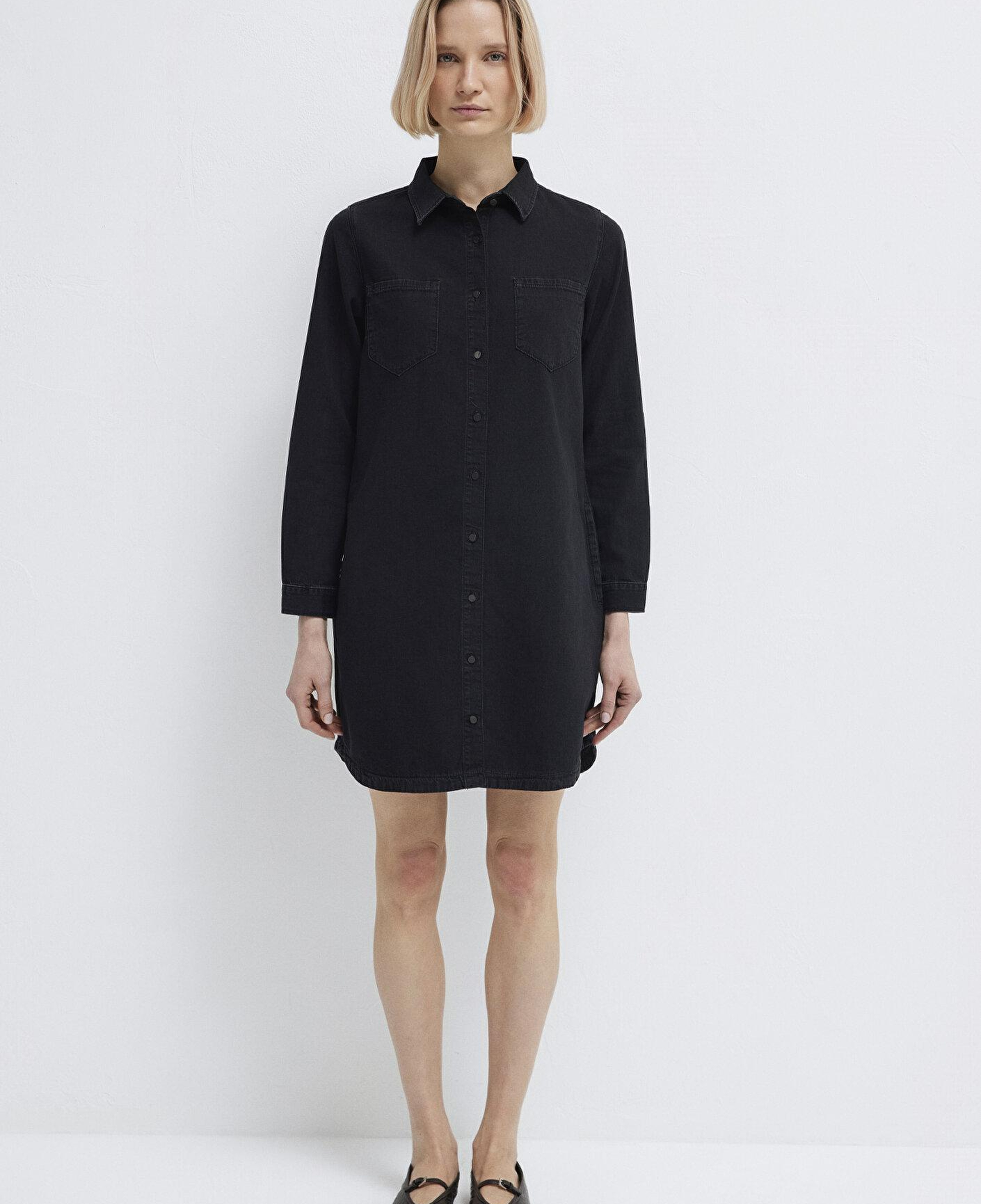 Mavi Liz Everyday Antrasit Jean Elbise 130656-34926