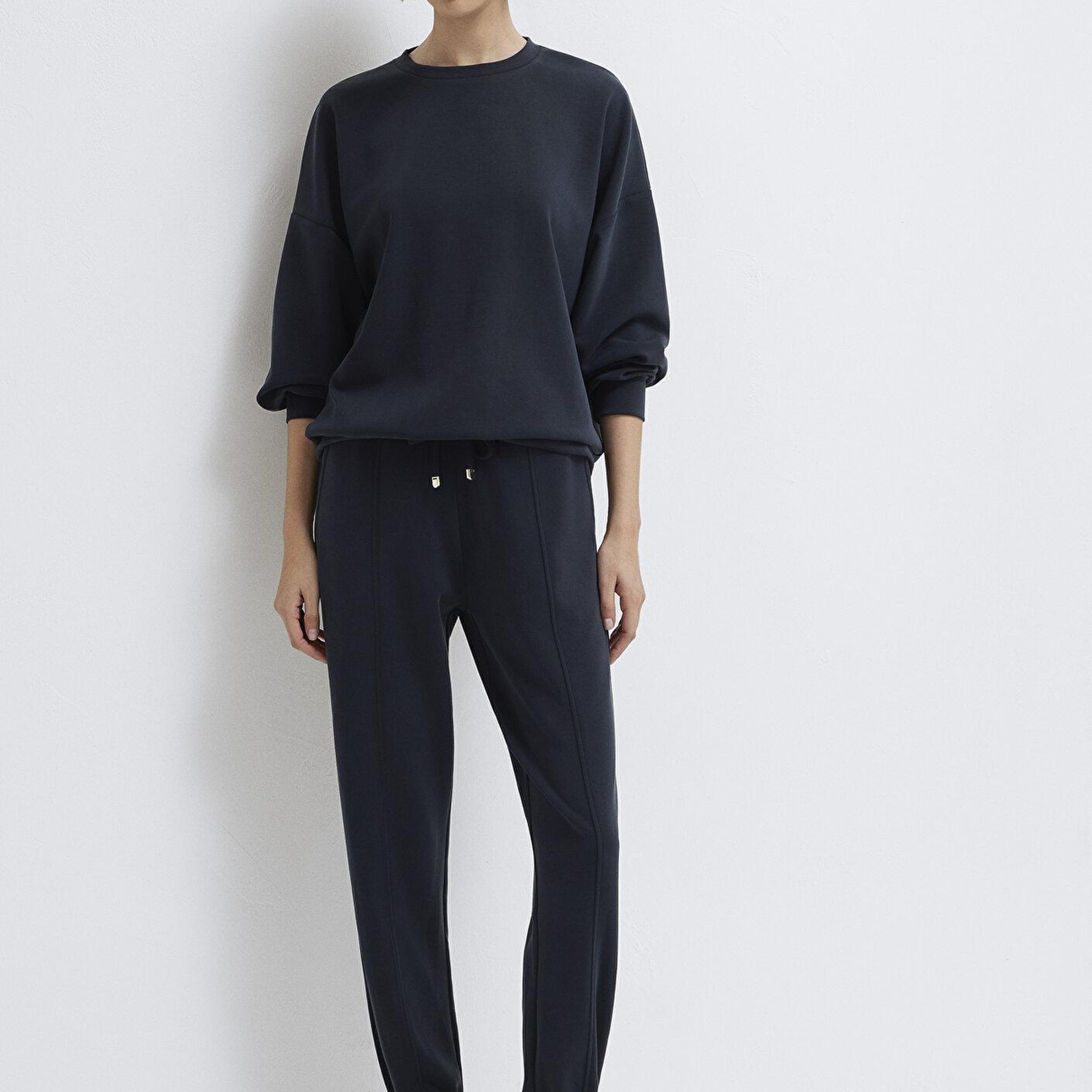 Mavi Soft-Premium Siyah (TENCEL™) Modal Karışımlı Eşofman Altı 1600453-900