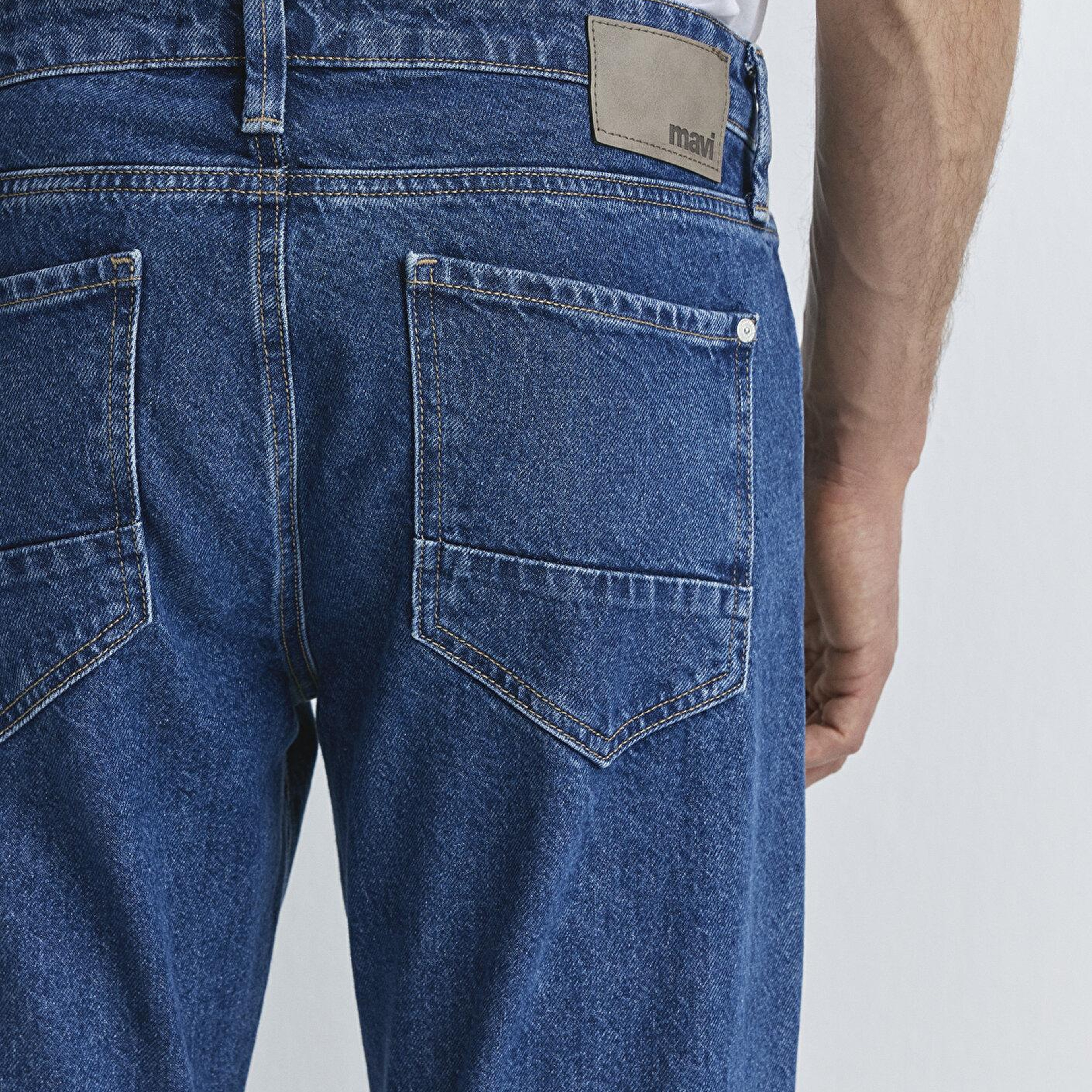 Mavi Hunter 90lar İndigo Mavisi Jean Pantolon 0020233733