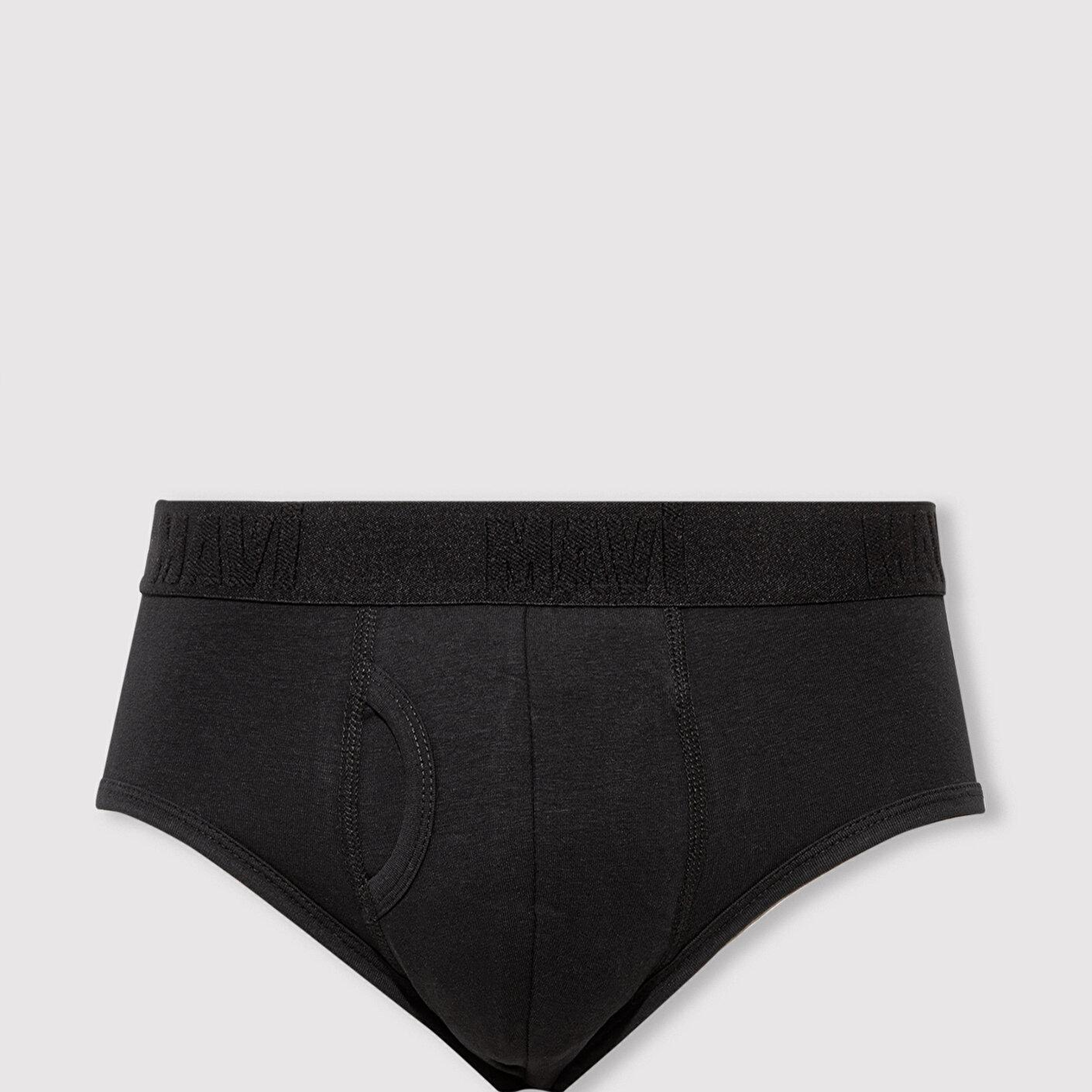 Mavi Siyah Basic Slip Boxer 092445-900