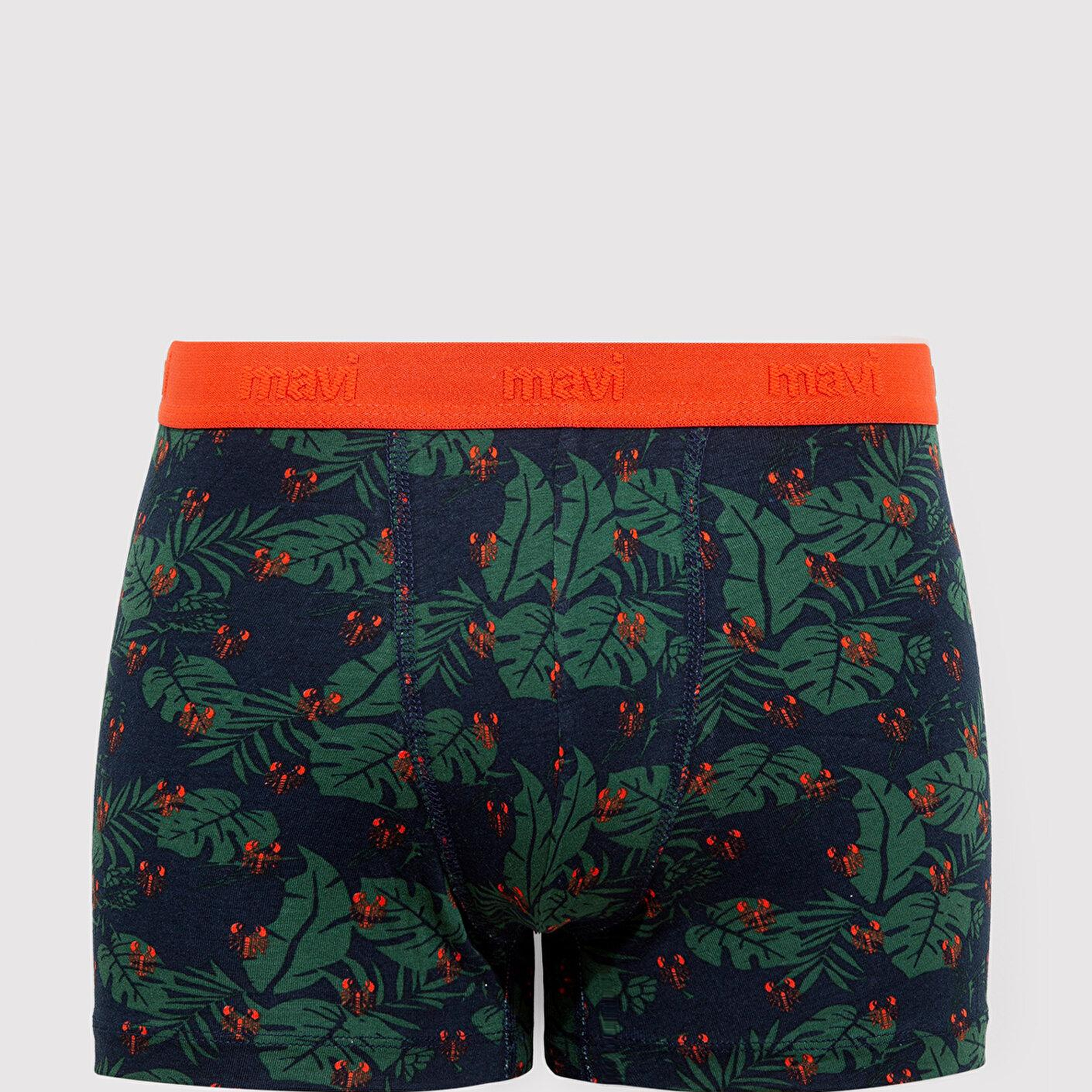 Mavi Akrep Baskılı Lacivert Boxer 092441-33648