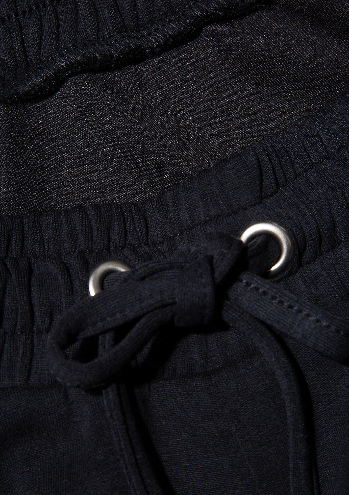 Mavi Soft-Premium Siyah (TENCEL™) Modal Karışımlı Eşofman Altı 1600453-900