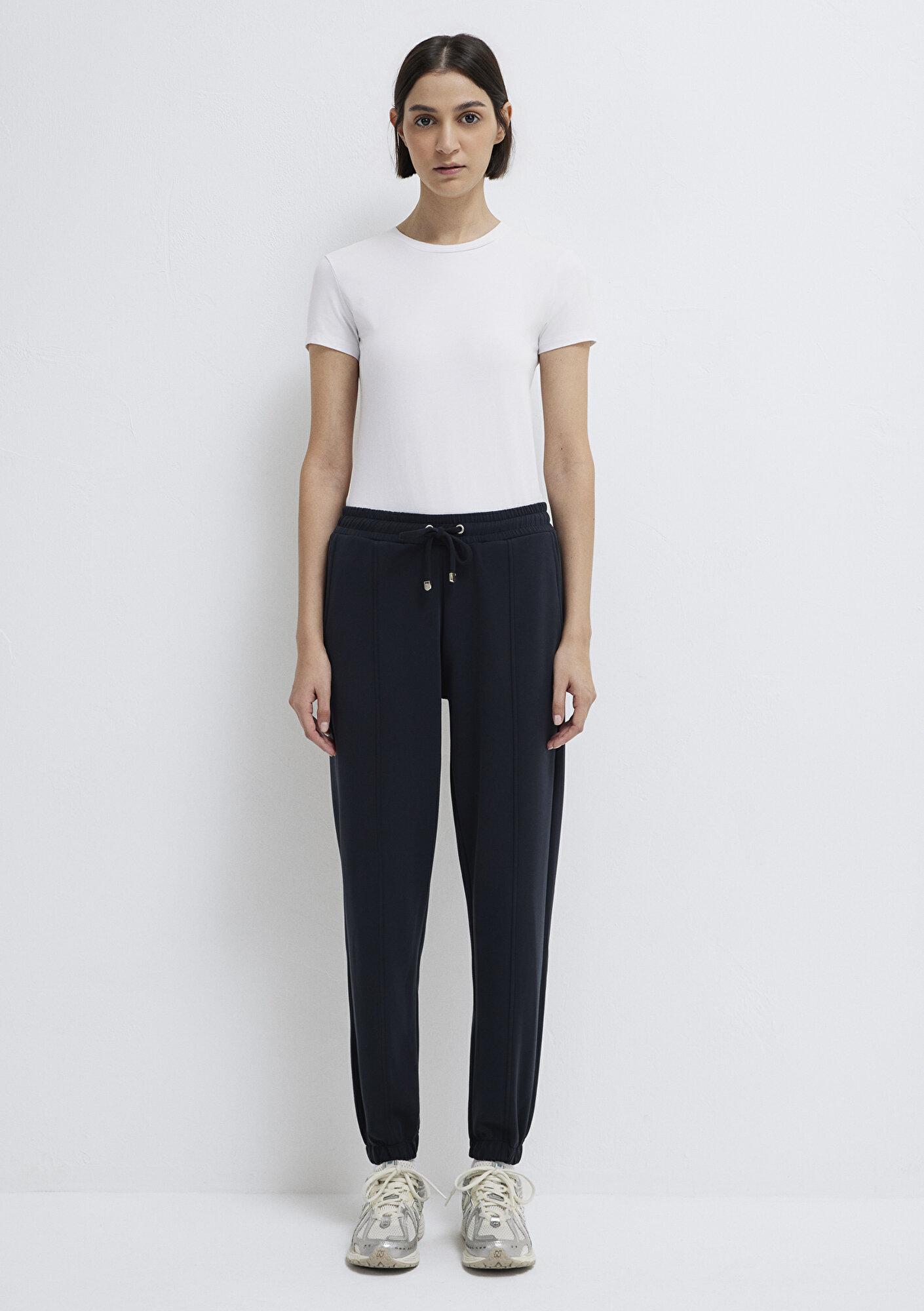 Mavi Soft-Premium Siyah (TENCEL™) Modal Karışımlı Eşofman Altı 1600453-900