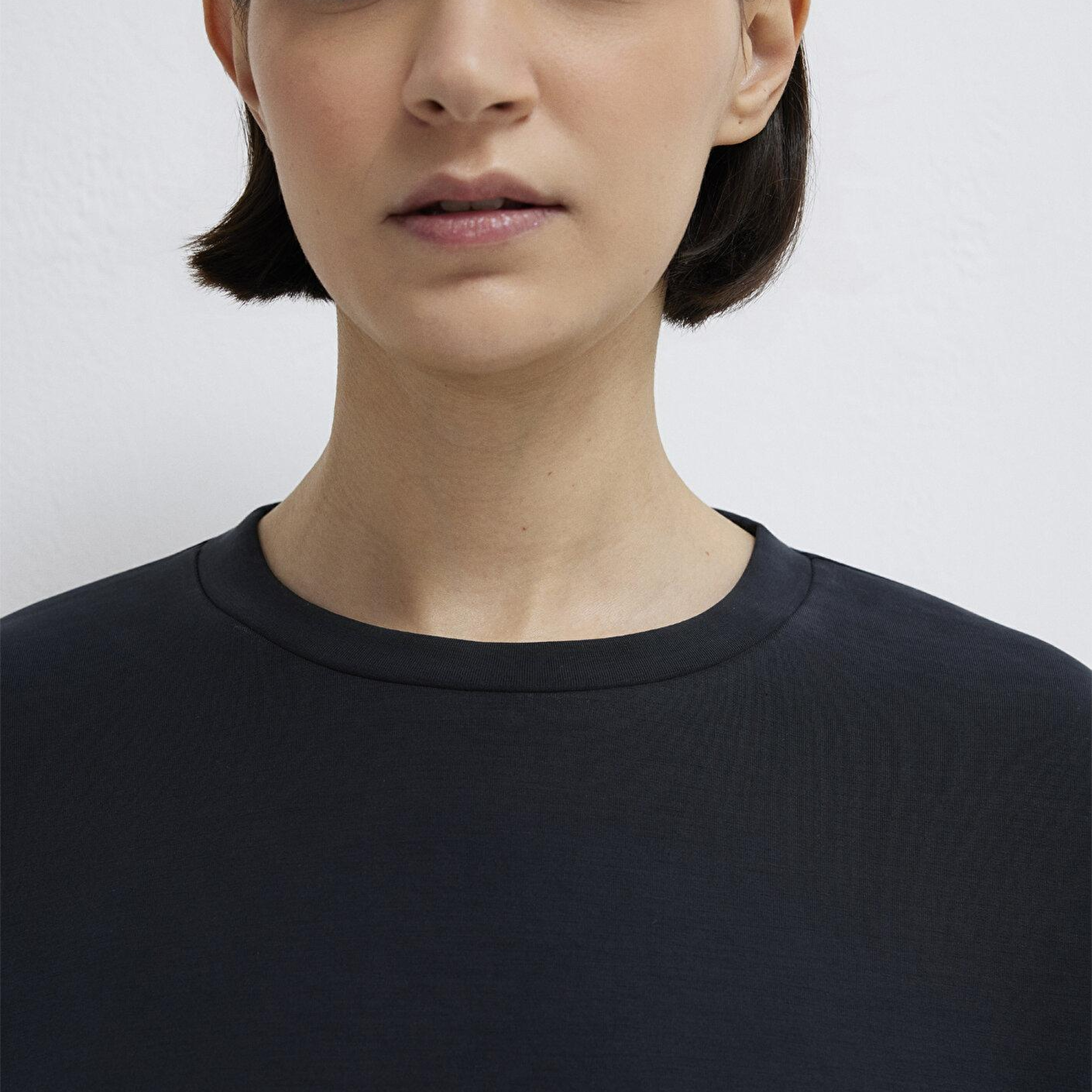 Mavi Soft-Premium Siyah (TENCEL™) Modal Karışımlı Sweatshirt 168837-900