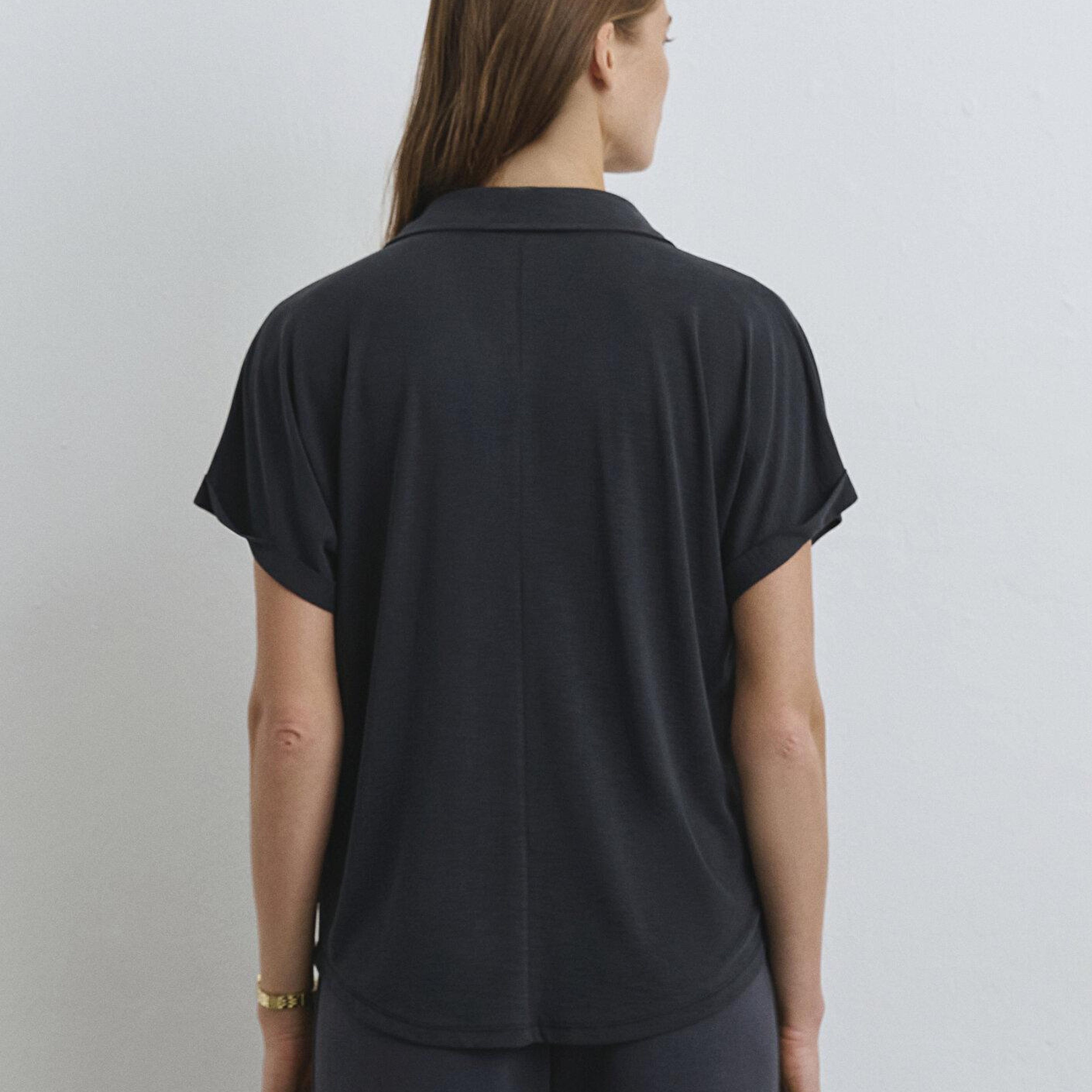 Mavi Soft-Premium Antrasit (TENCEL™) Modal Karışımlı Gömlek Regular Fit / Normal Kesim 168081-900