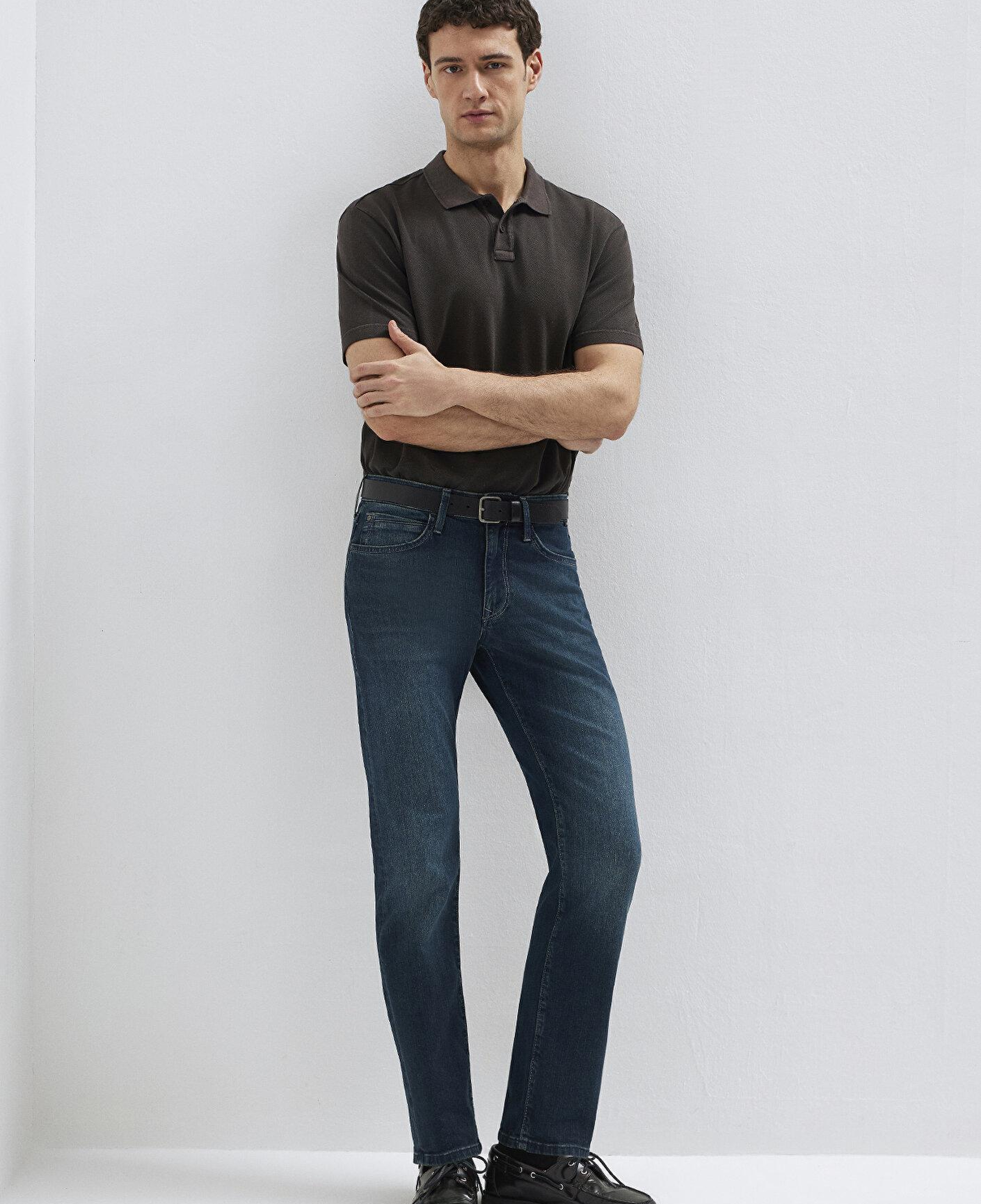 Mavi Hunter Mavi Premium Koyu Mavi Jean Pantolon 0020231266
