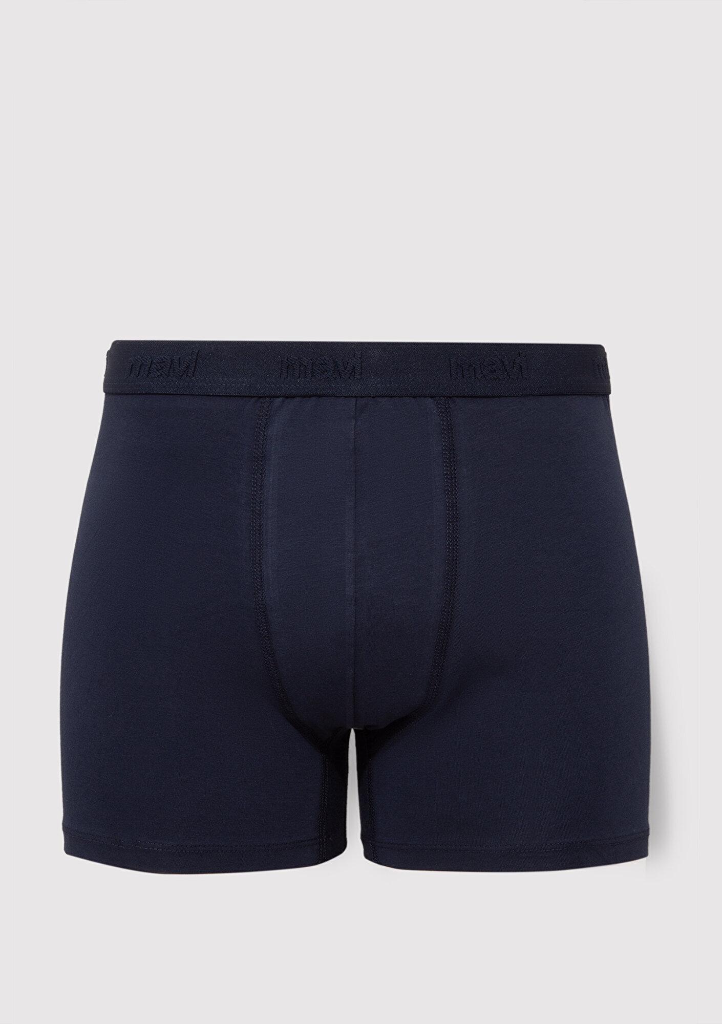Mavi Lacivert Basic Boxer 092121-30761