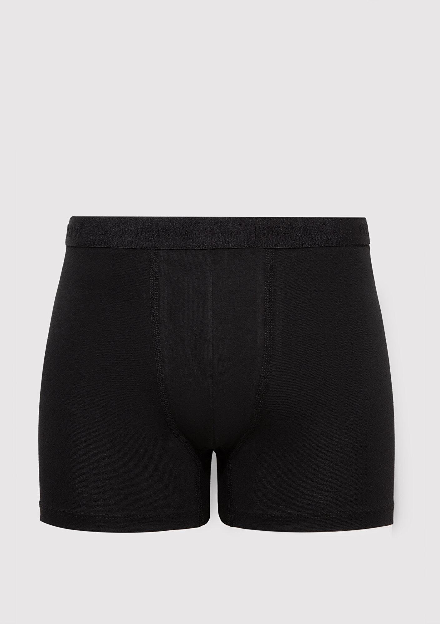 Mavi Siyah Basic Boxer 092121-900