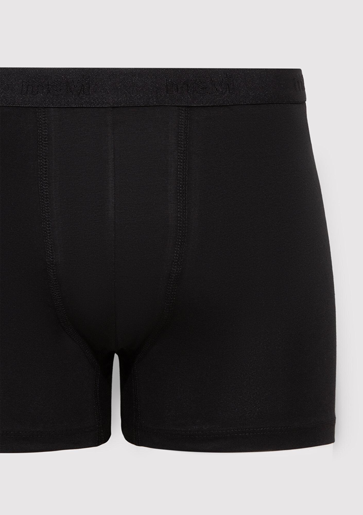 Mavi Siyah Basic Boxer 092121-900