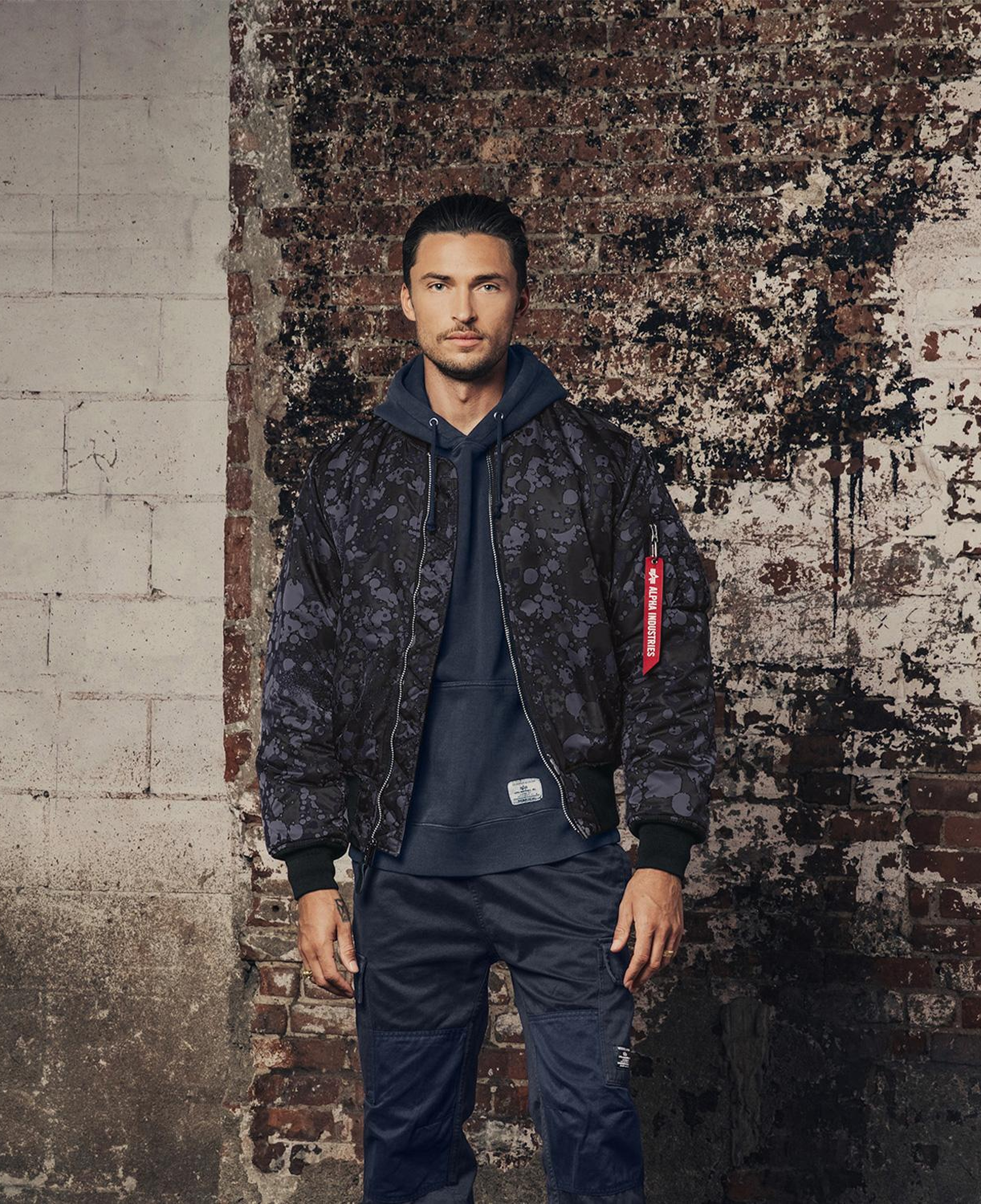 Alpha Industries MA-1 Flight Erkek Siyah Ceket