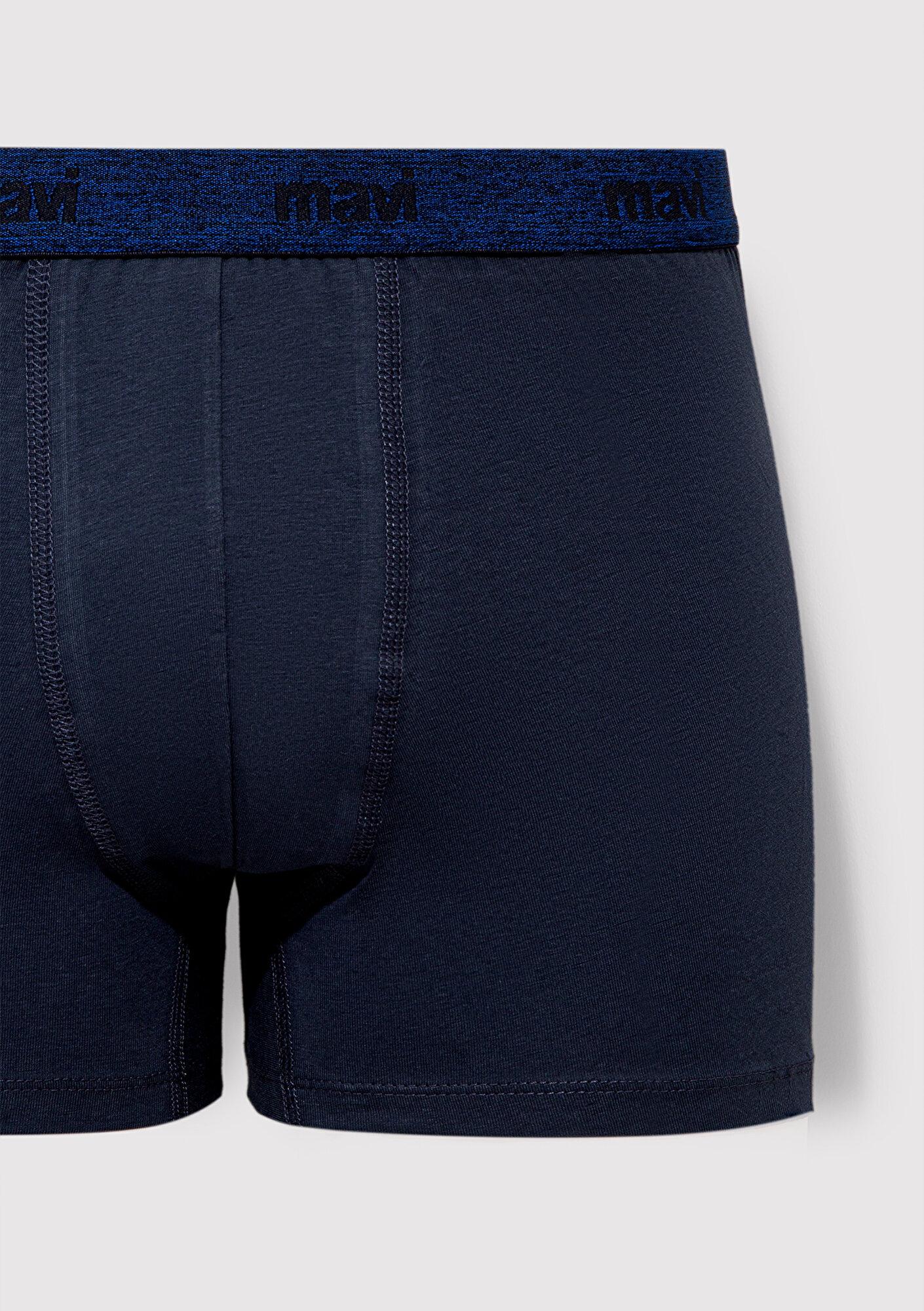 Mavi Lacivert Basic Boxer 091699-18790