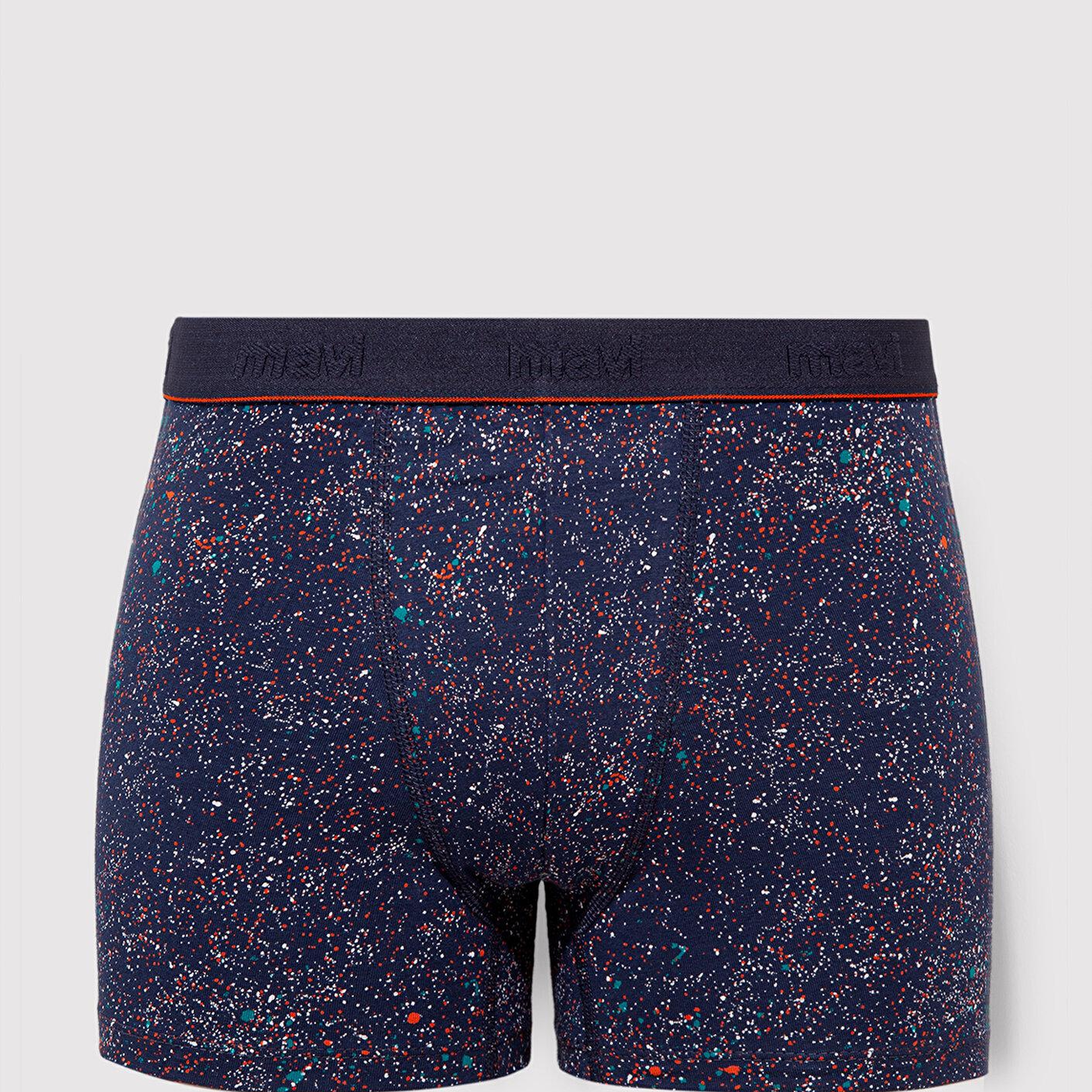 Mavi Baskılı Lacivert Boxer 091280-28417