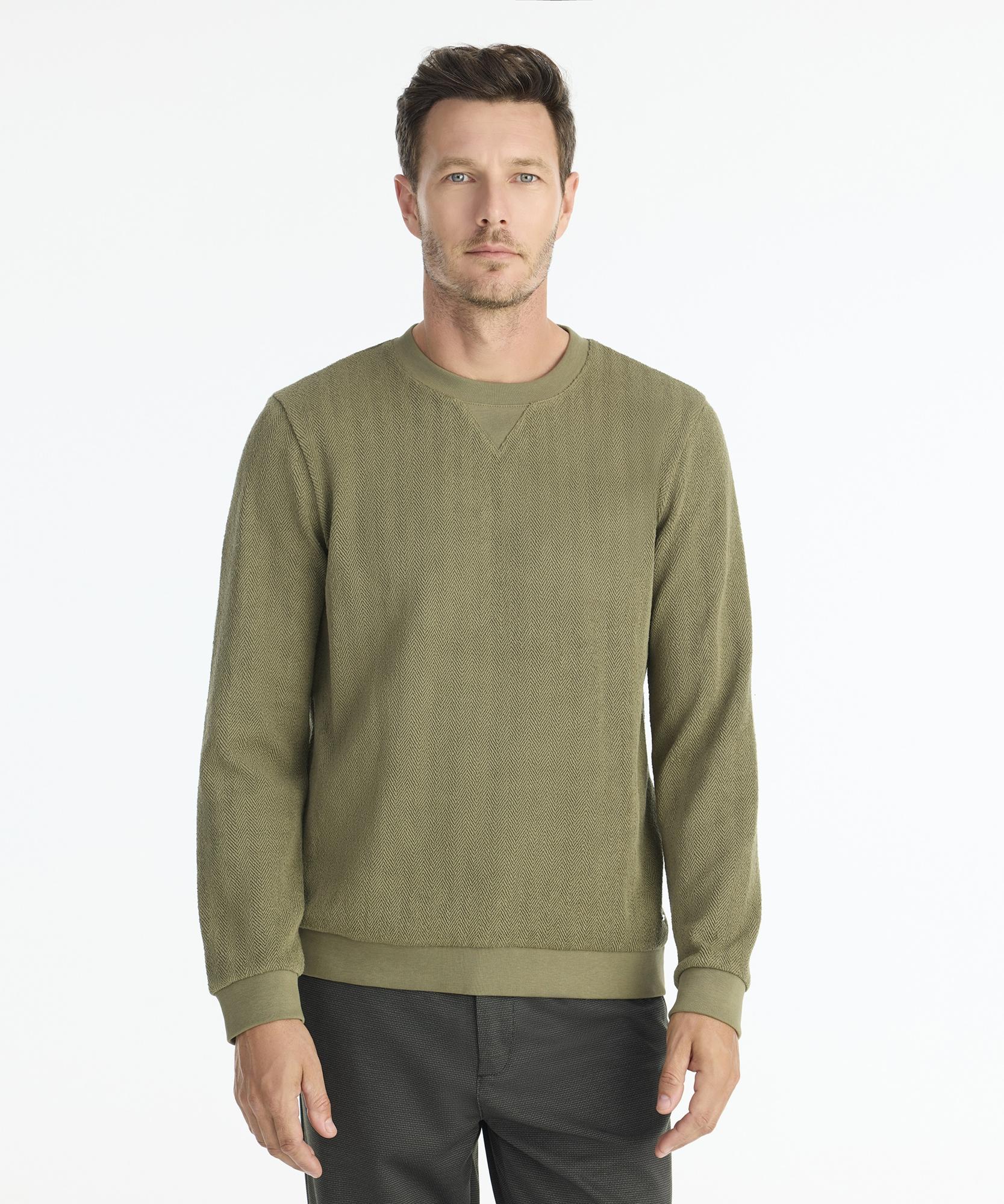 YARGICI Regular Bisiklet Yaka Uzun Kol Sweatshirt
