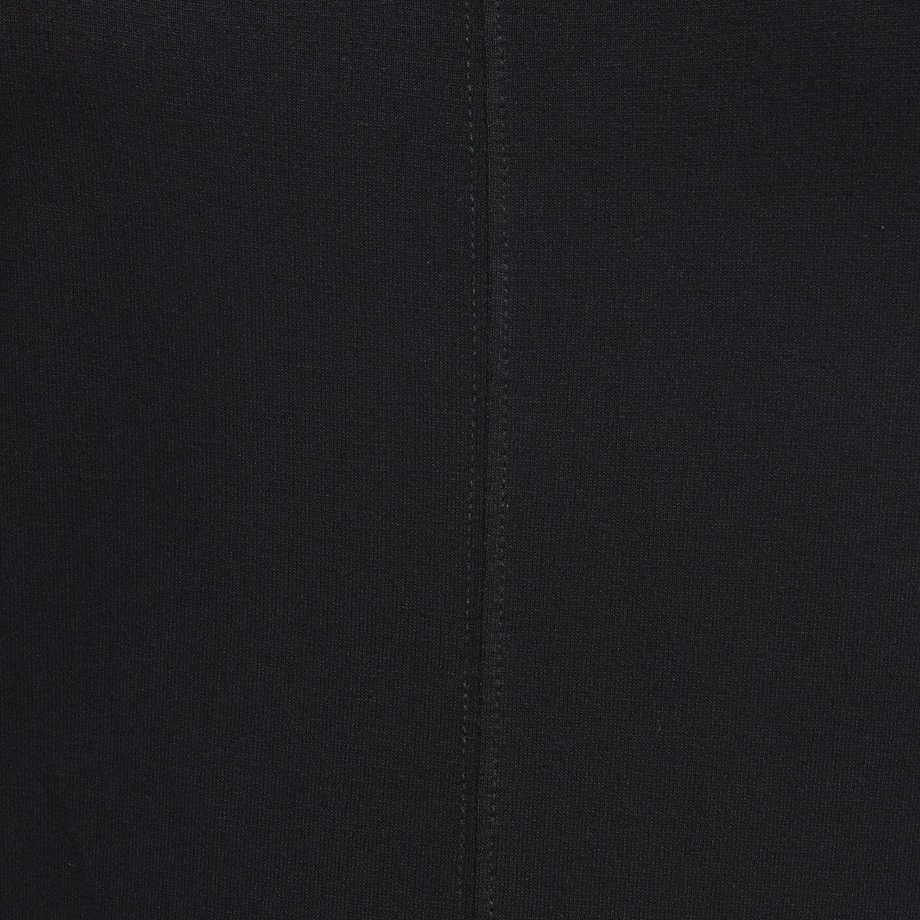 Mavi V Yaka Siyah Basic Viskoz Tişört Loose Fit / Bol Rahat Kesim 166775-900