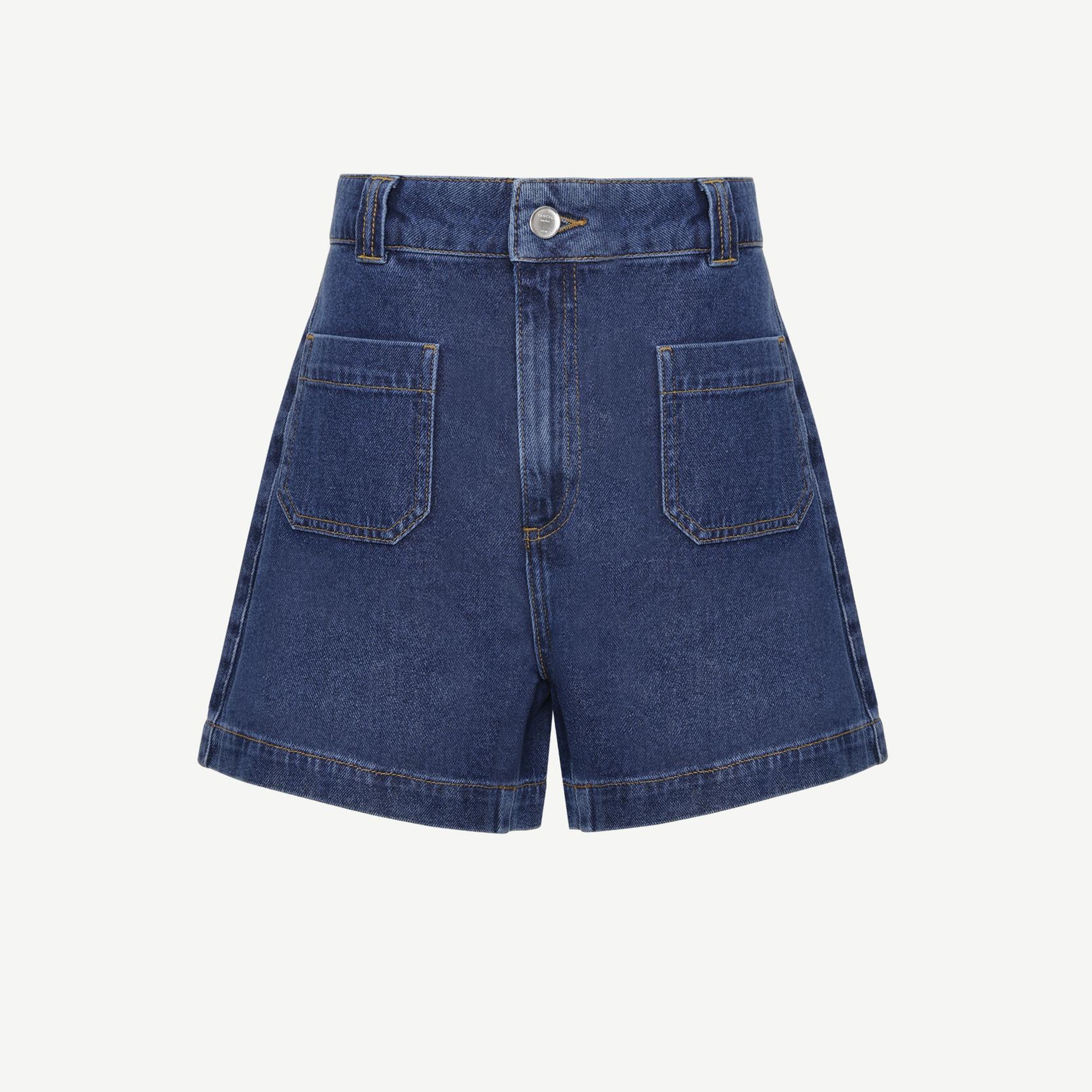 YARGICI Cepli Denim Bermuda