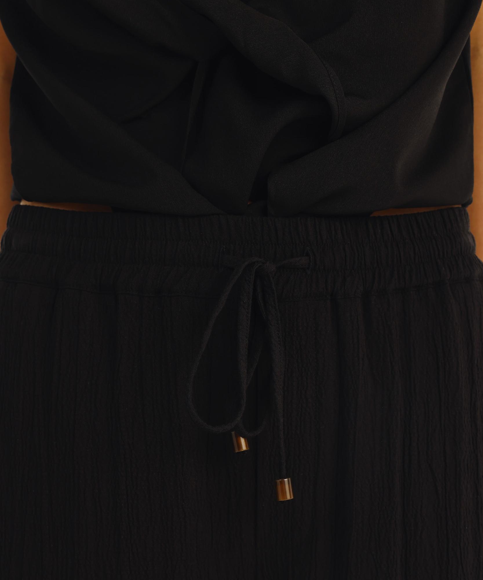 YARGICI Beli Bağlama Detaylı Pantolon