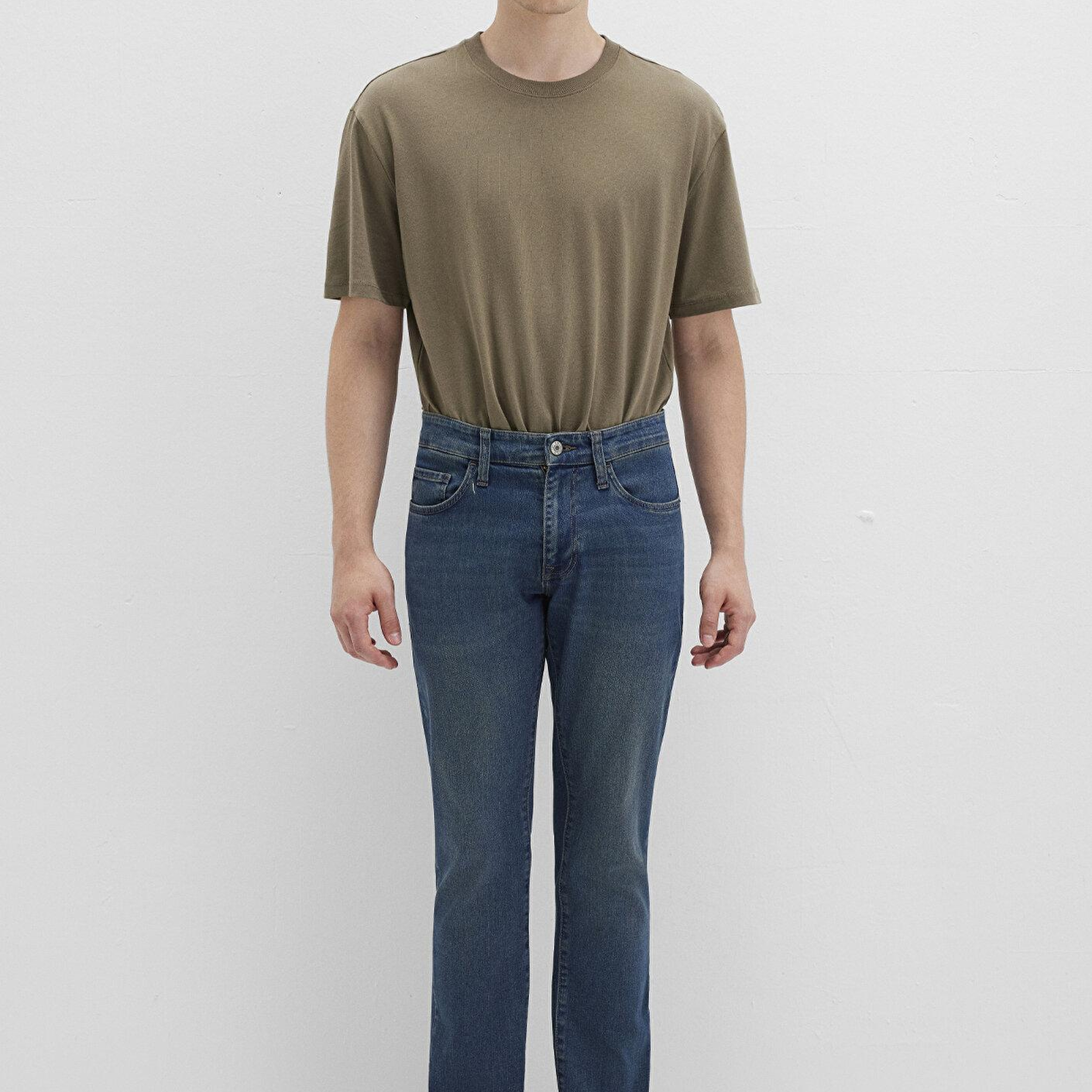 Mavi Jake Gölgeli İndigo Mavisi Jean Pantolon 8842222407