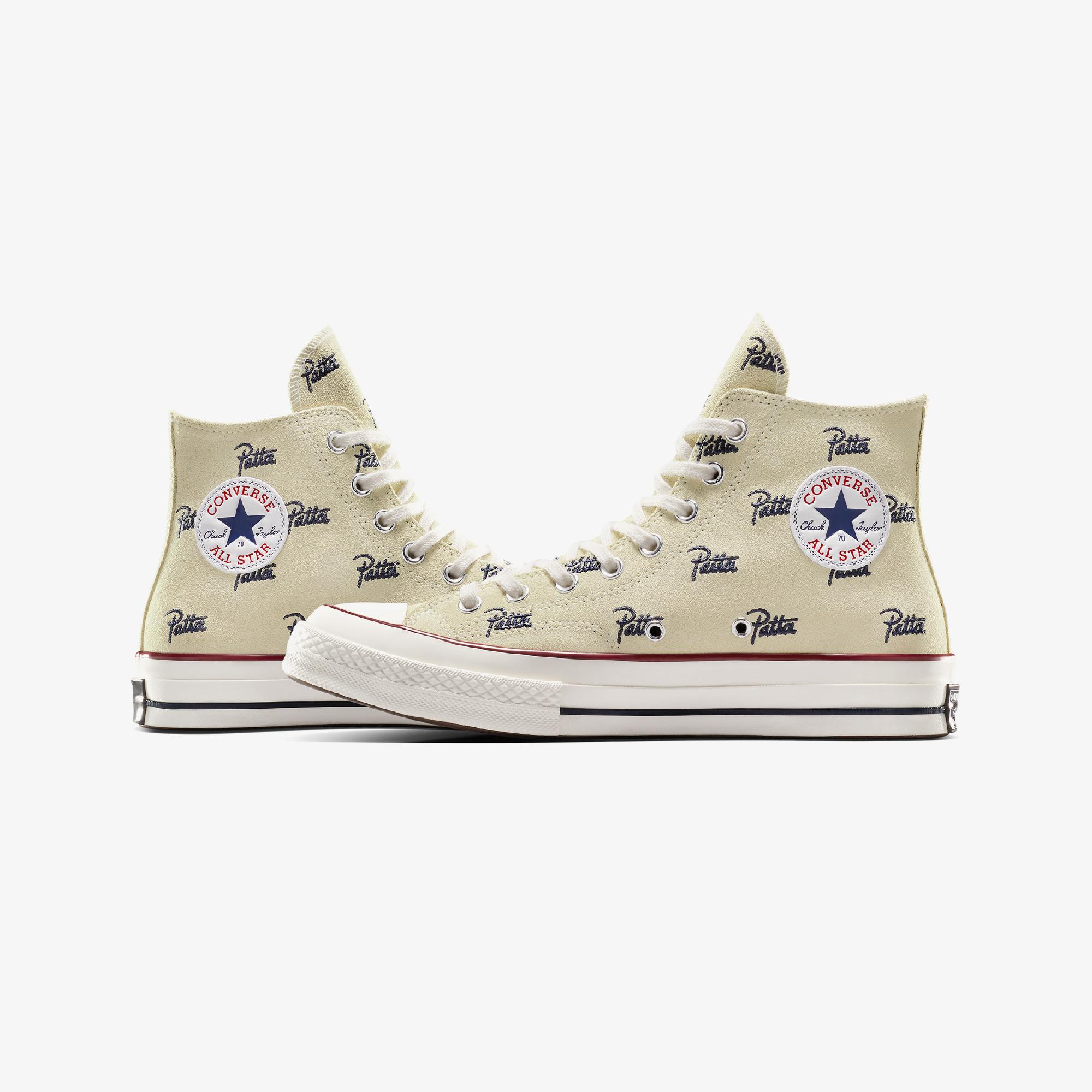 Converse X Patta Chuck 70 Unisex Krem Bilekli Sneaker