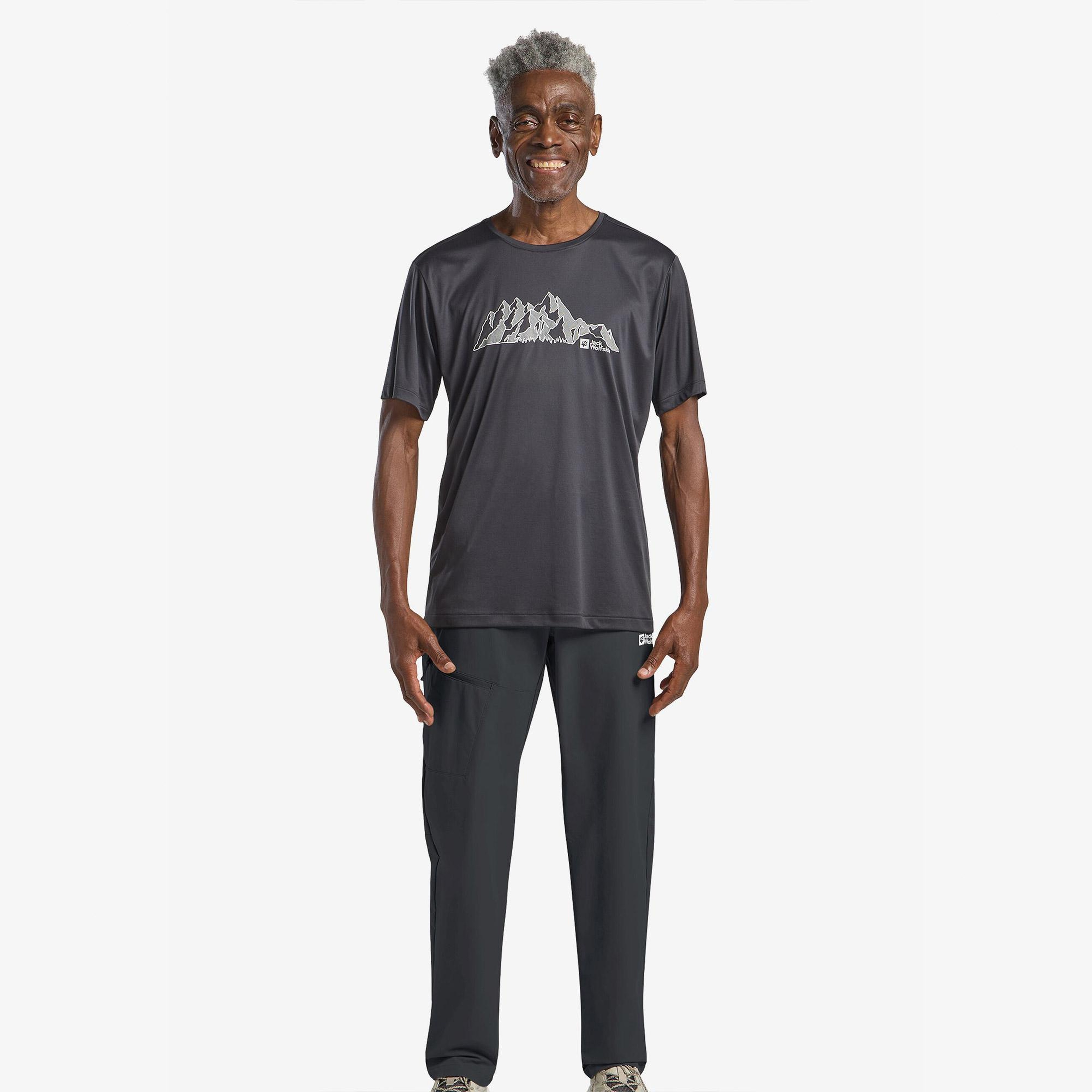 Jack Wolfskin Pico Trail Erkek Gri Outdoor Pantolon