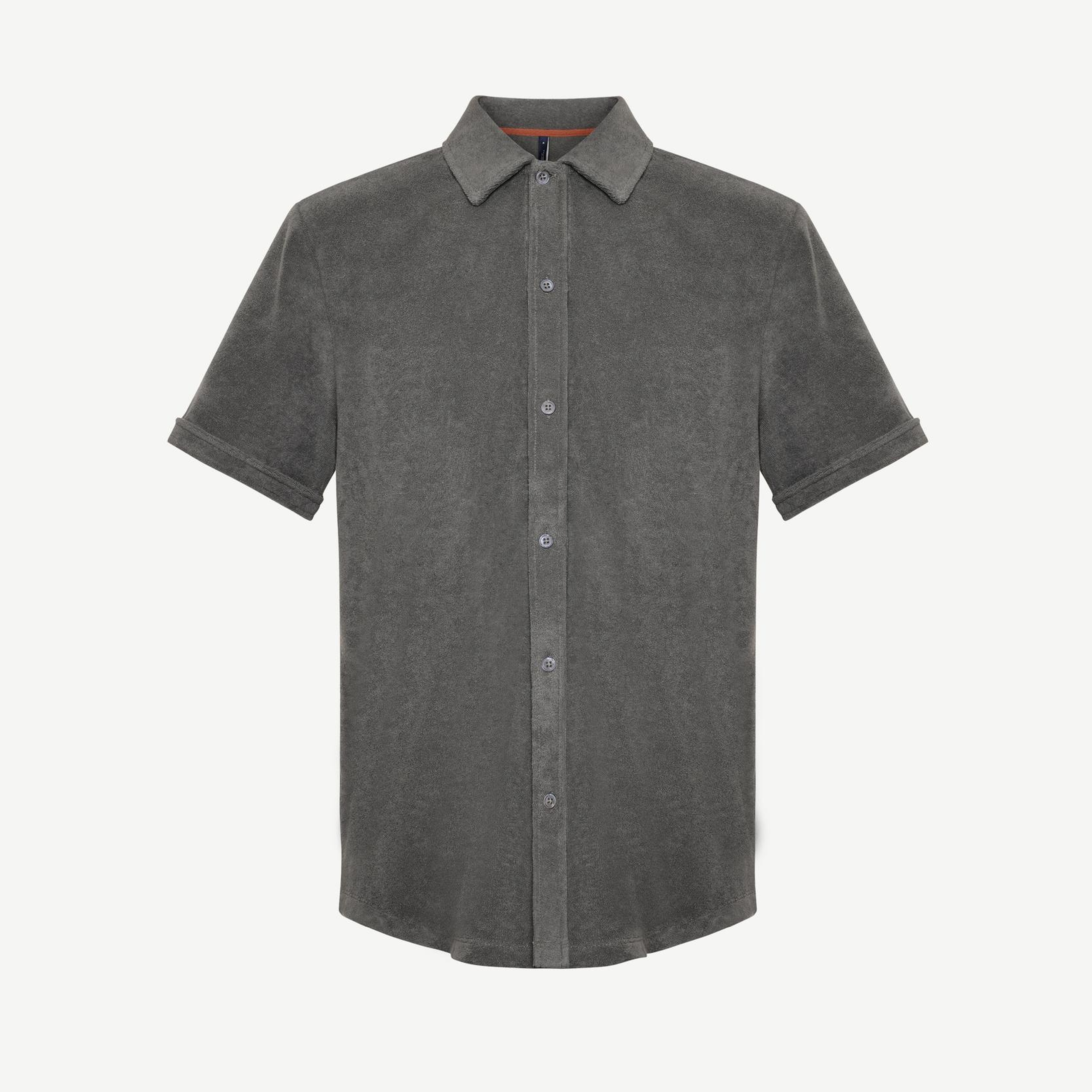 YARGICI Kısa Kol Düğmeli T-shirt