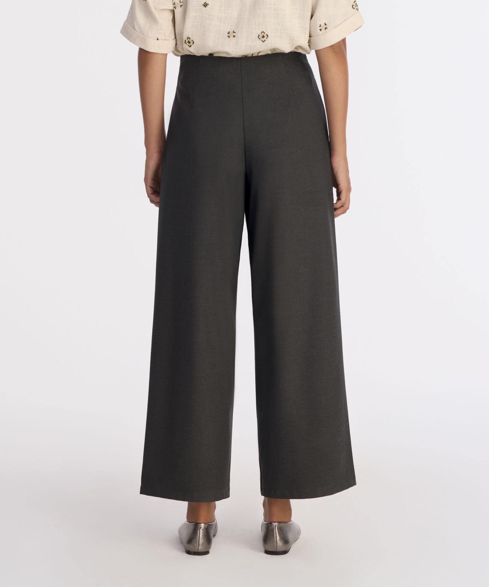 YARGICI Wide Leg Yüksek Bel Pantolon