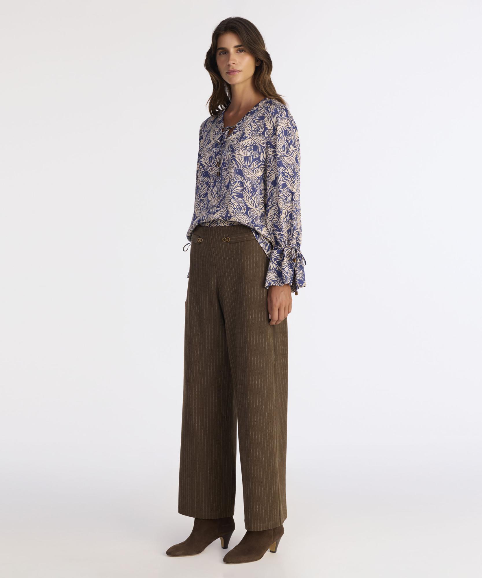 YARGICI Wide Leg Yüksek Bel Pantolon
