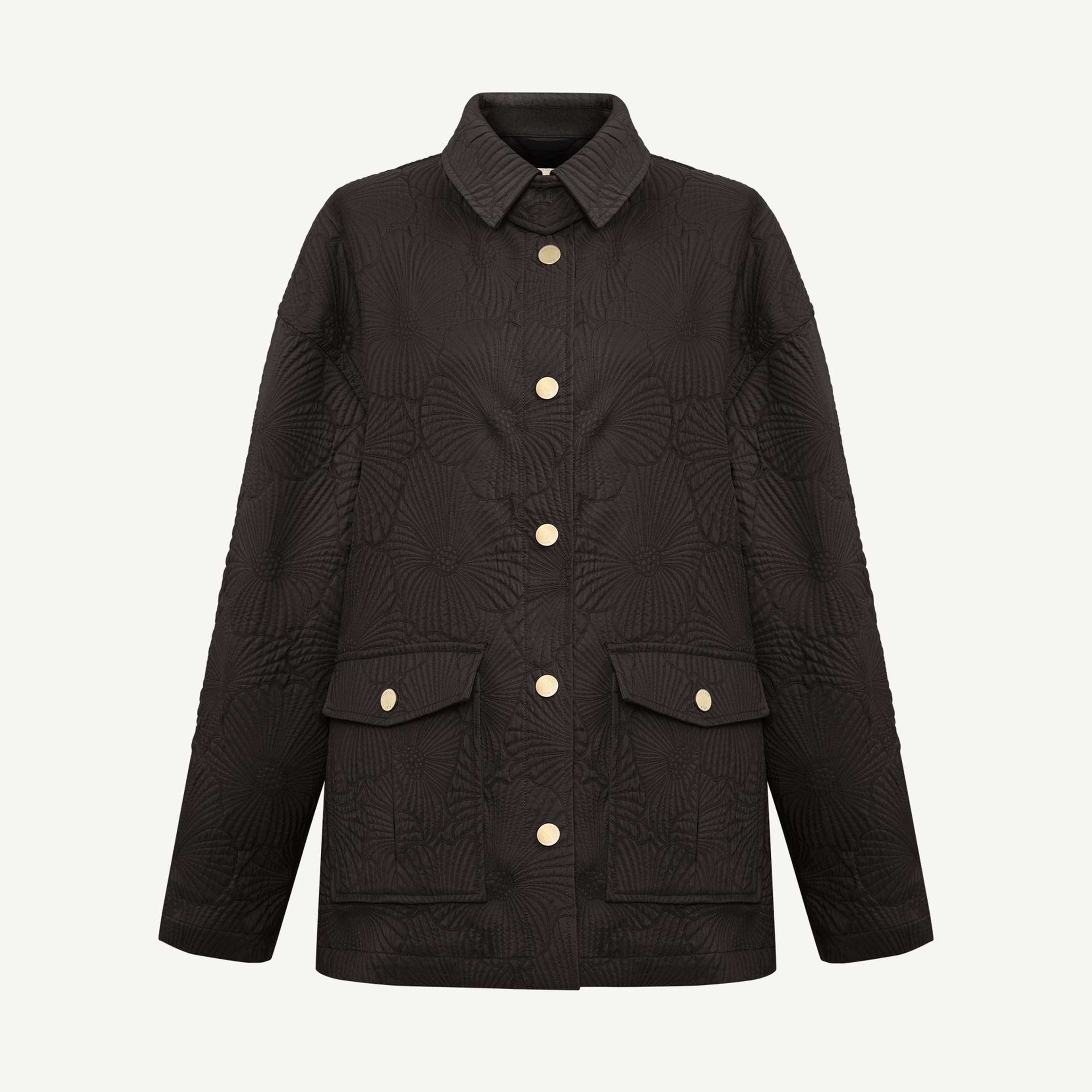 YARGICI Regular Gömlek Yaka Uzun Kol Mont