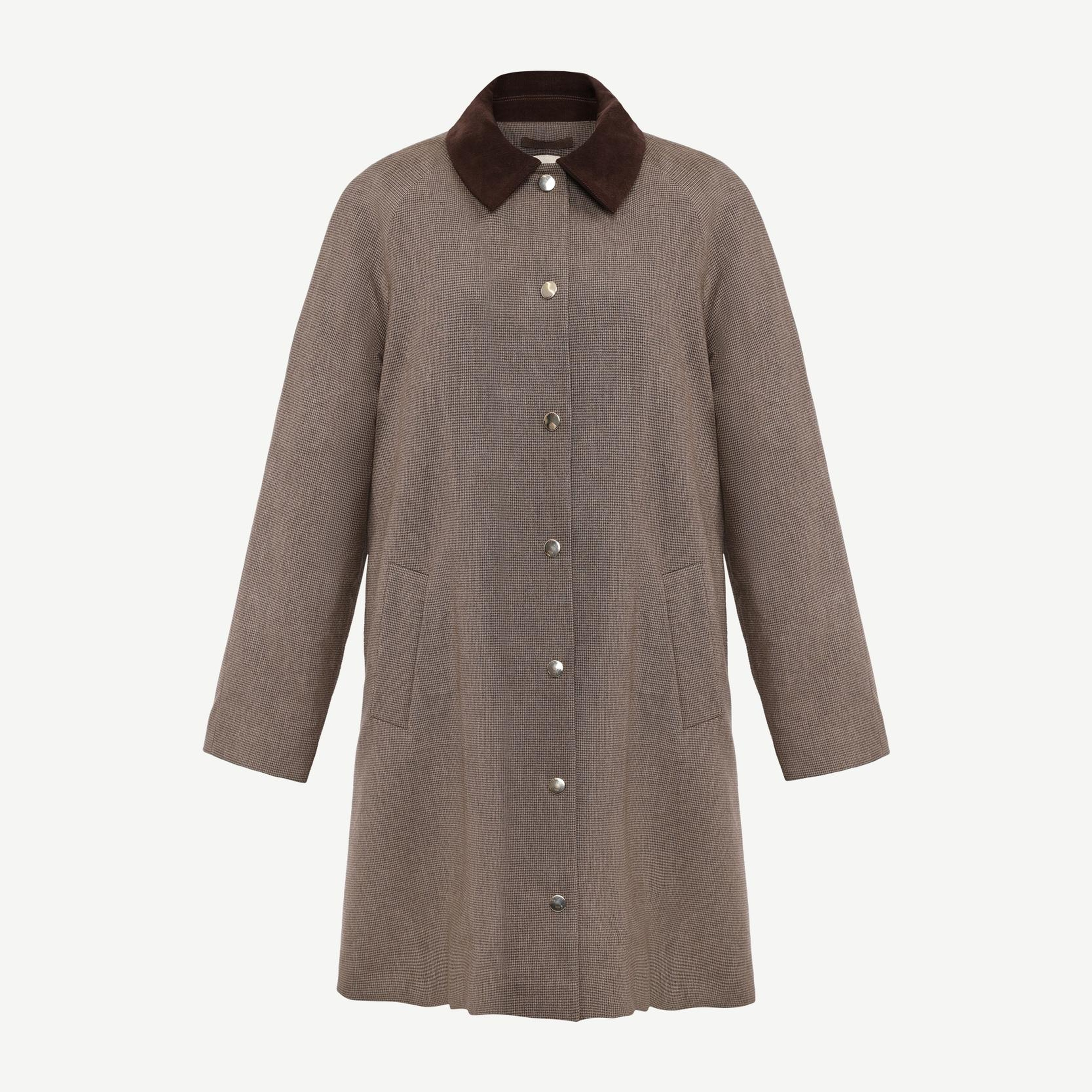 YARGICI Regular Gömlek Yaka Uzun Kol Palto