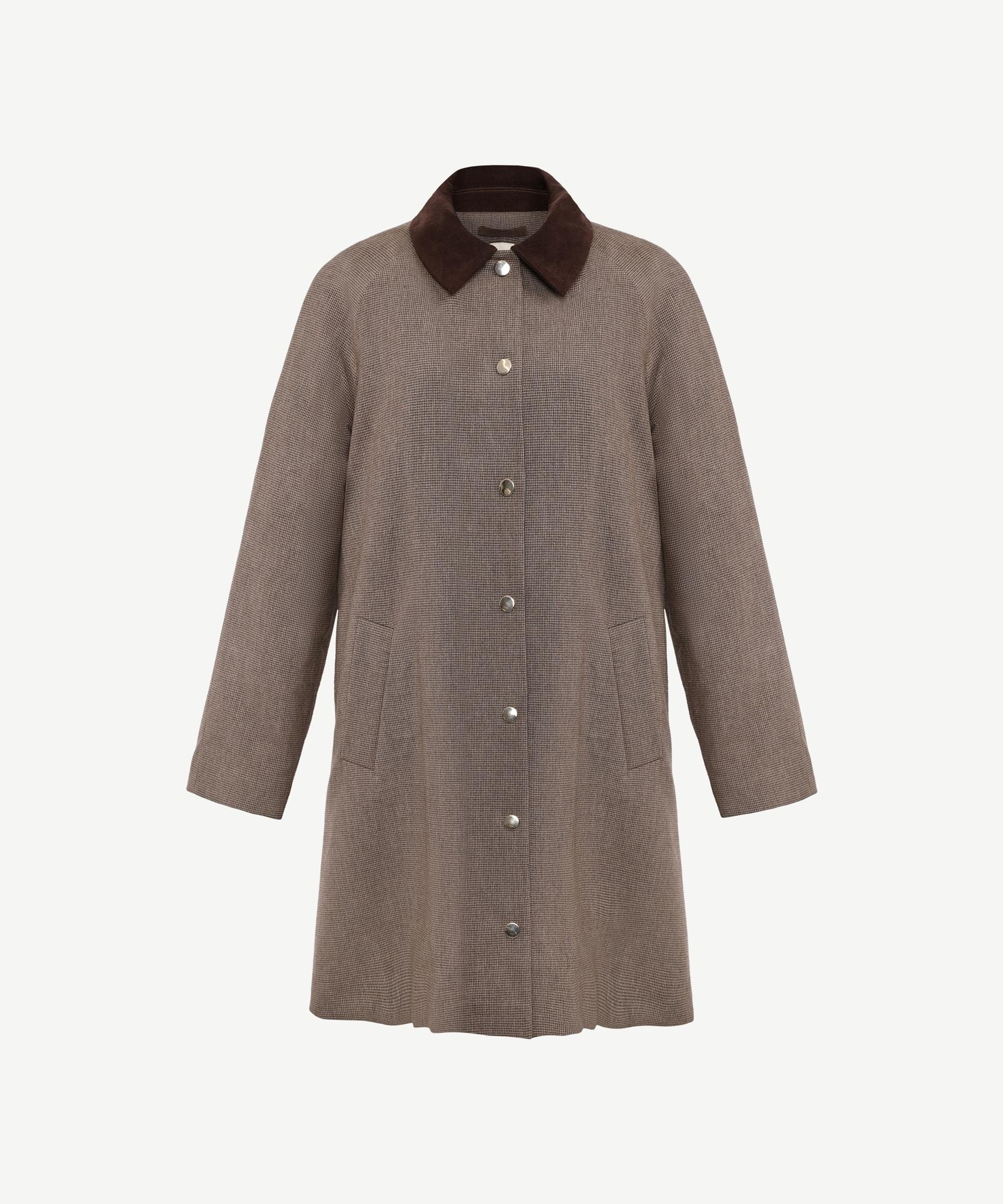 YARGICI Regular Gömlek Yaka Uzun Kol Palto