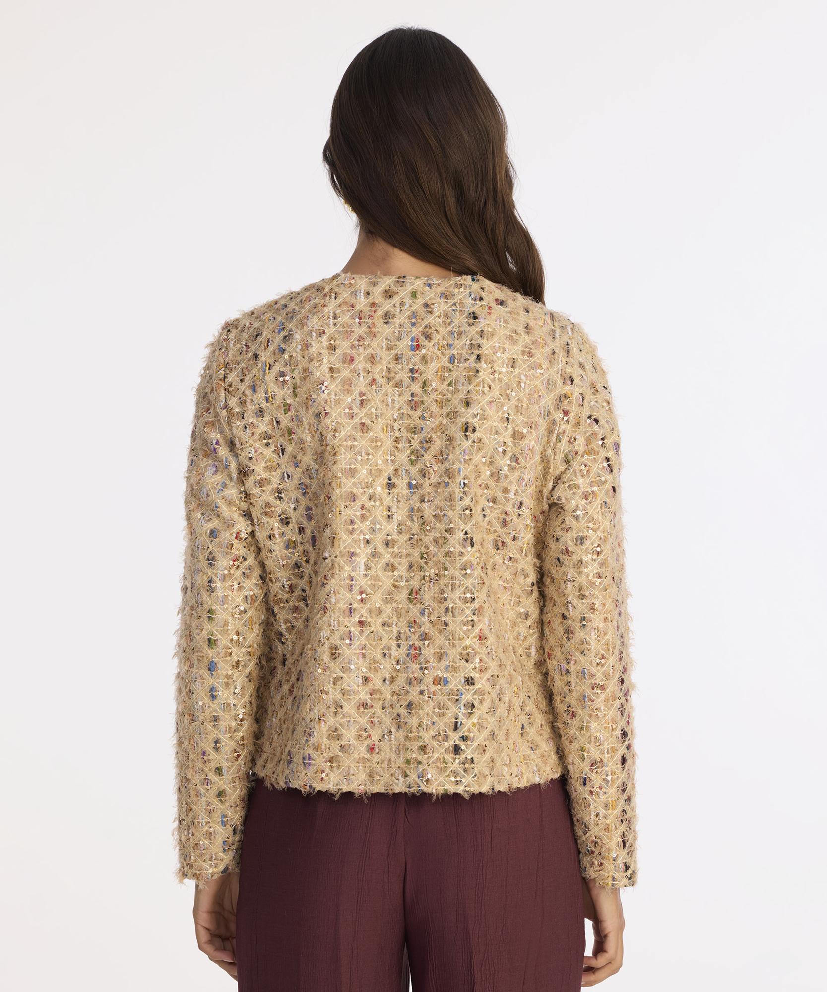 YARGICI Cropped Bisiklet Yaka Uzun Kol Ceket