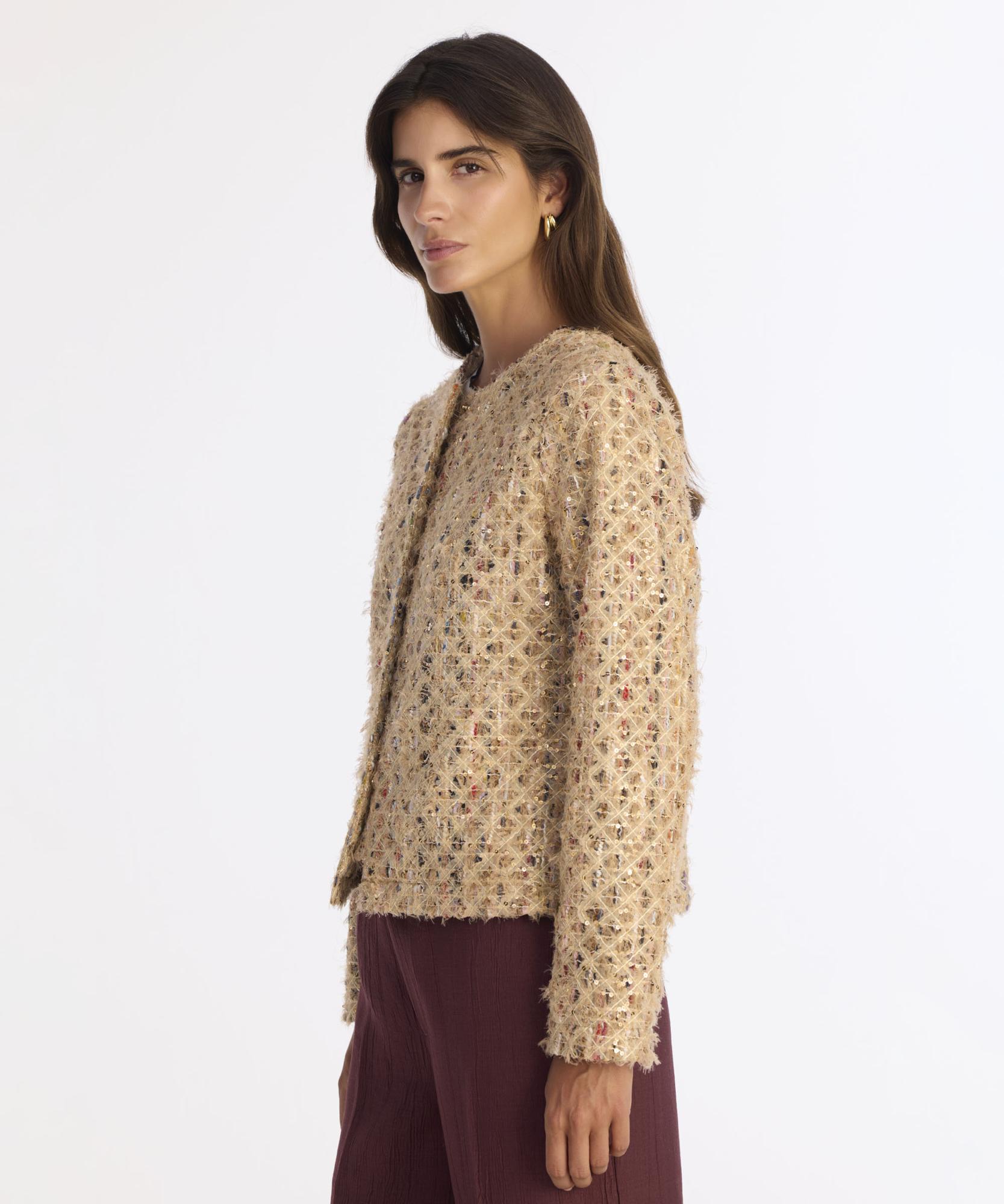 YARGICI Cropped Bisiklet Yaka Uzun Kol Ceket