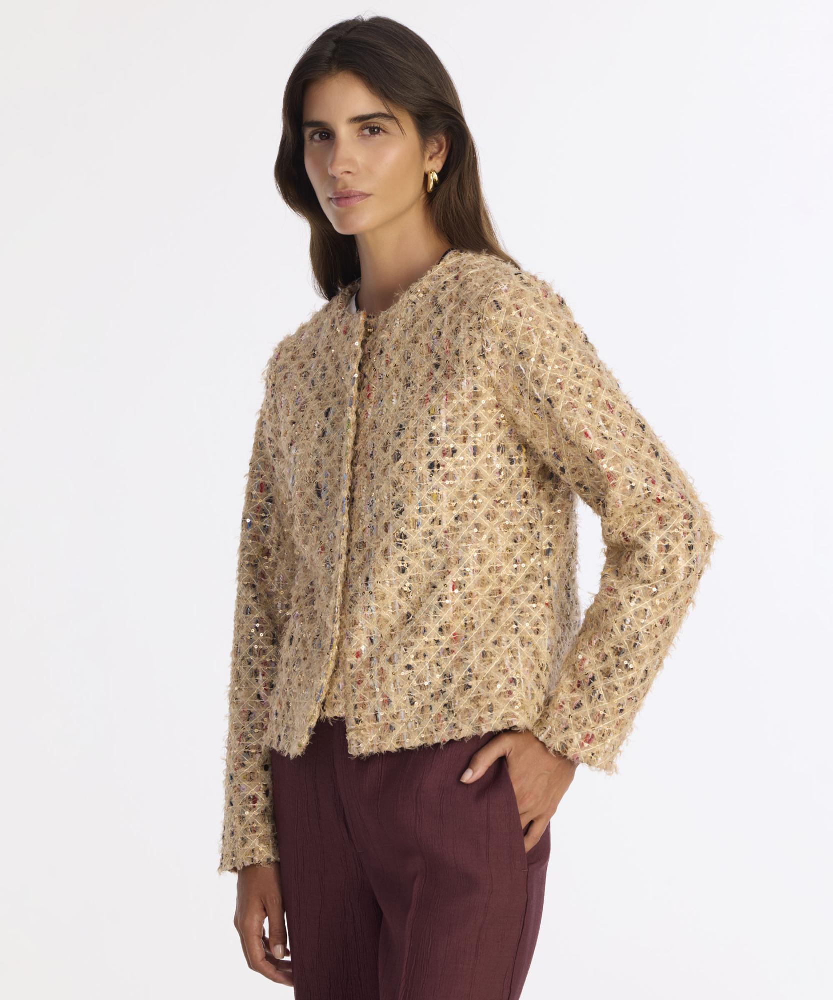 YARGICI Cropped Bisiklet Yaka Uzun Kol Ceket