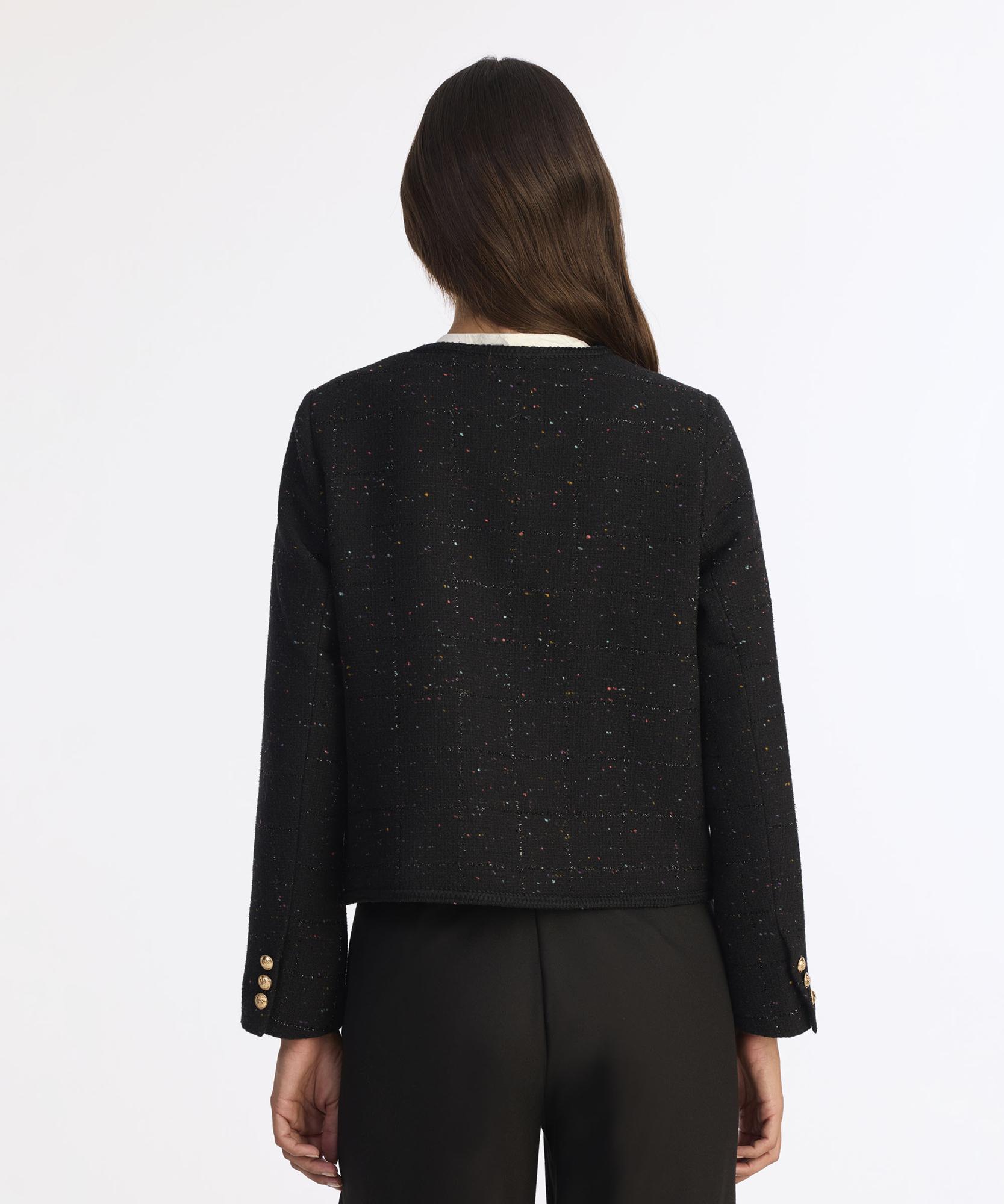 YARGICI Cropped Bisiklet Yaka Uzun Kol Ceket
