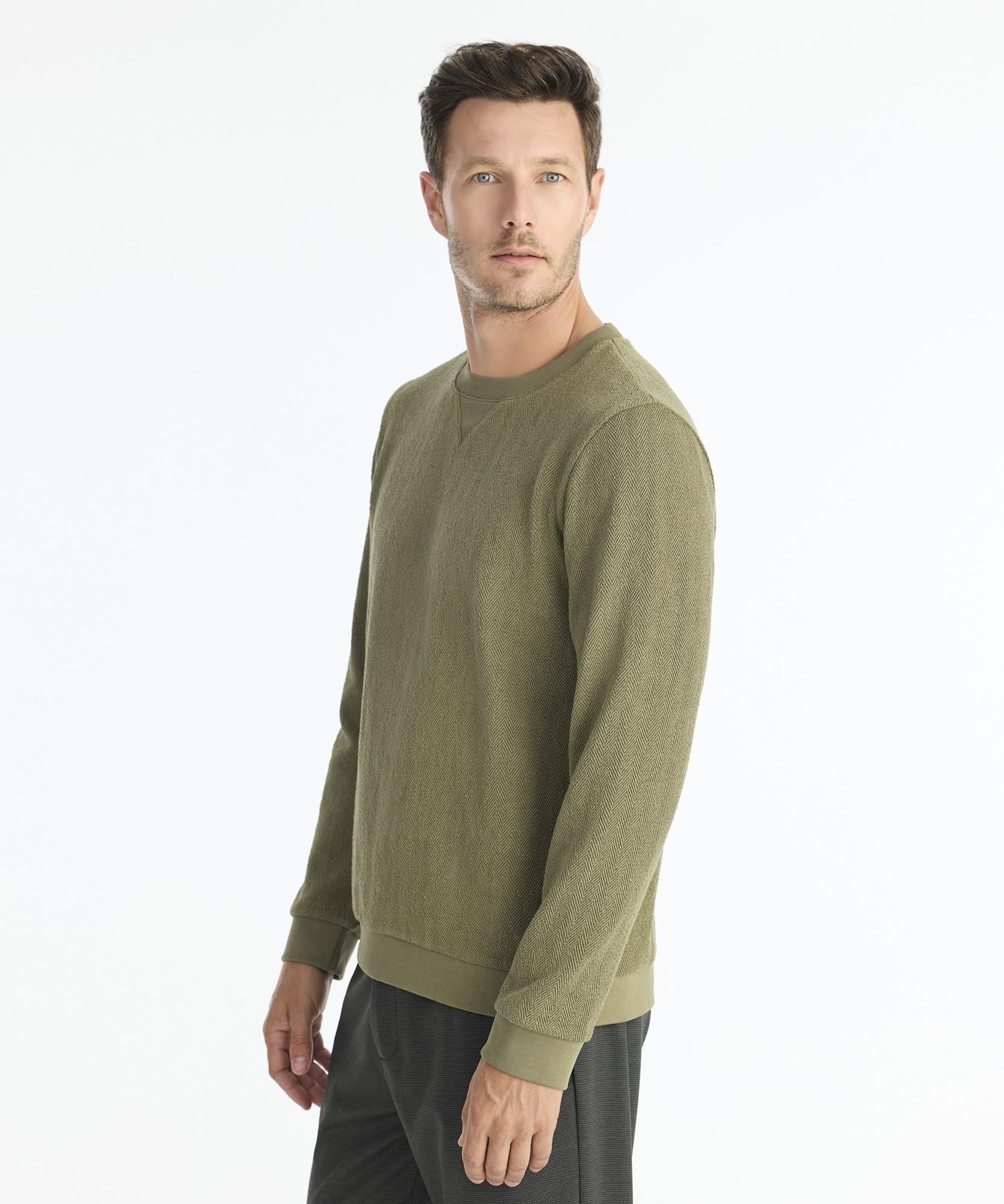 YARGICI Regular Bisiklet Yaka Uzun Kol Sweatshirt