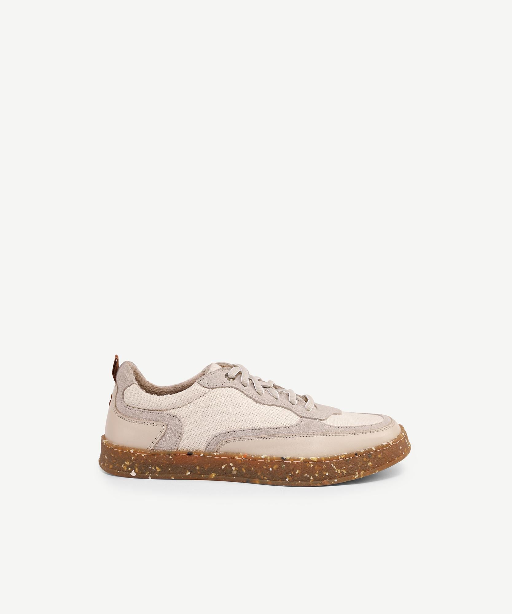 YARGICI Deri Keten Sneaker