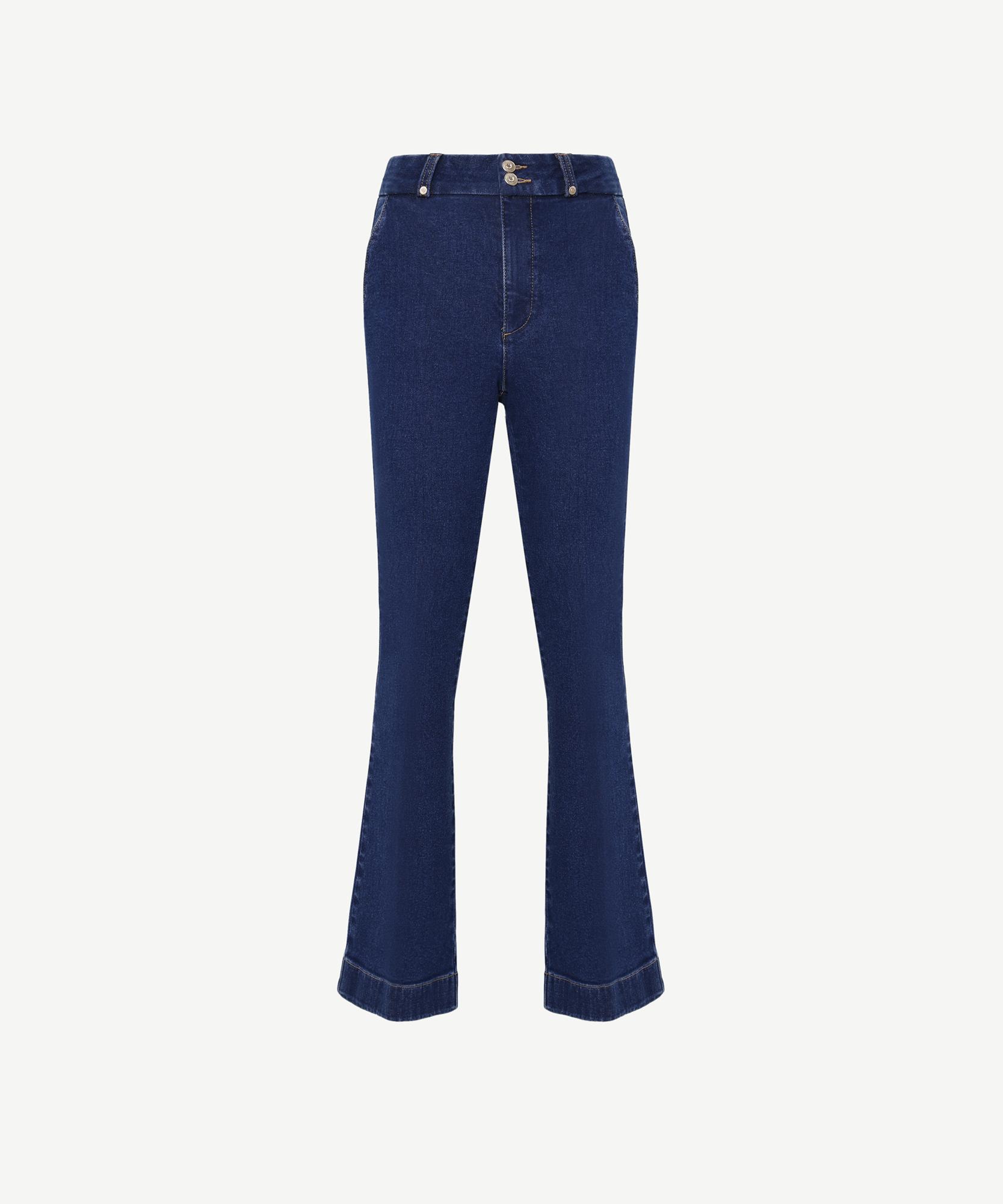 YARGICI Yüksek Bel Bootcut Denim Pantolon