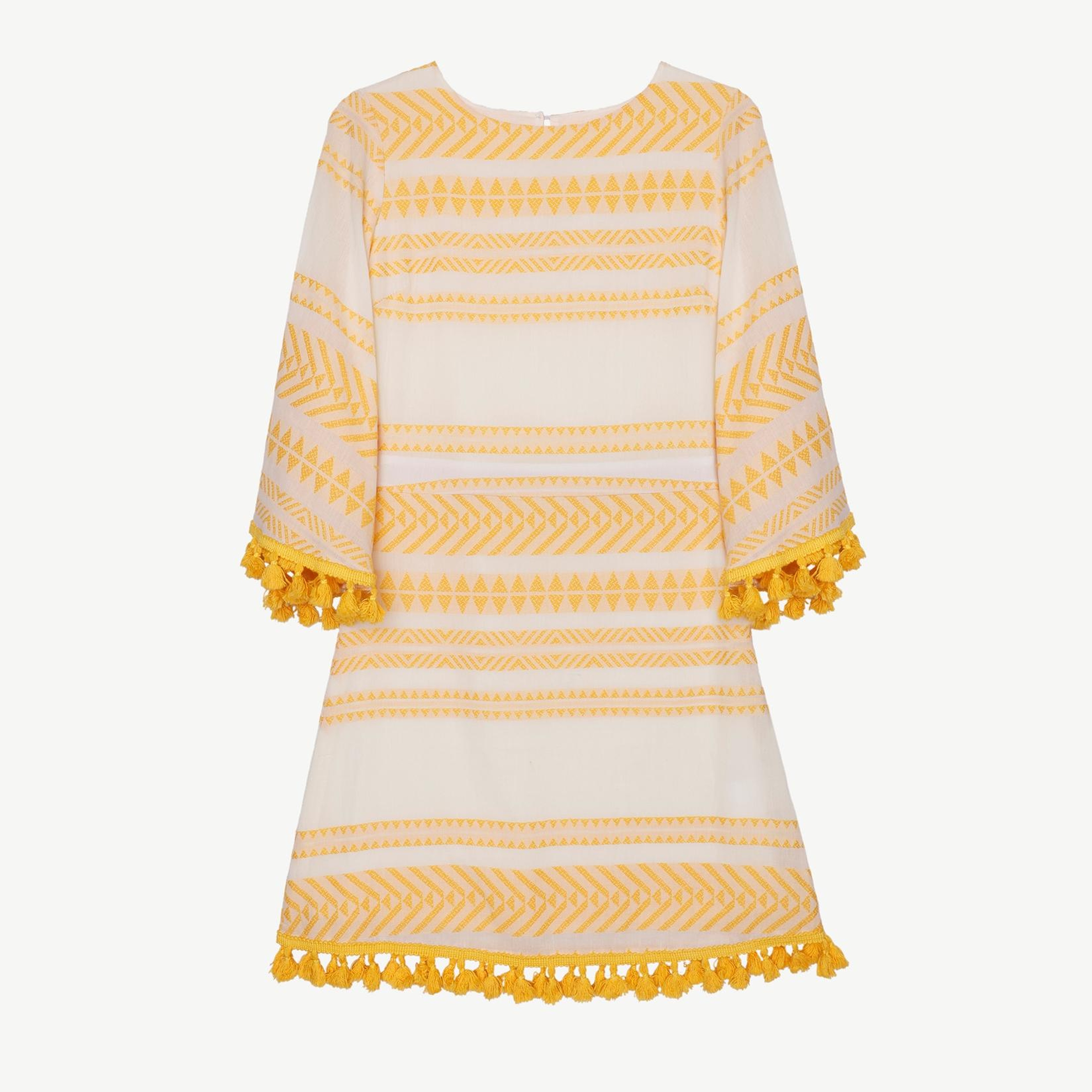 YARGICI Nakış Detaylı Elbise