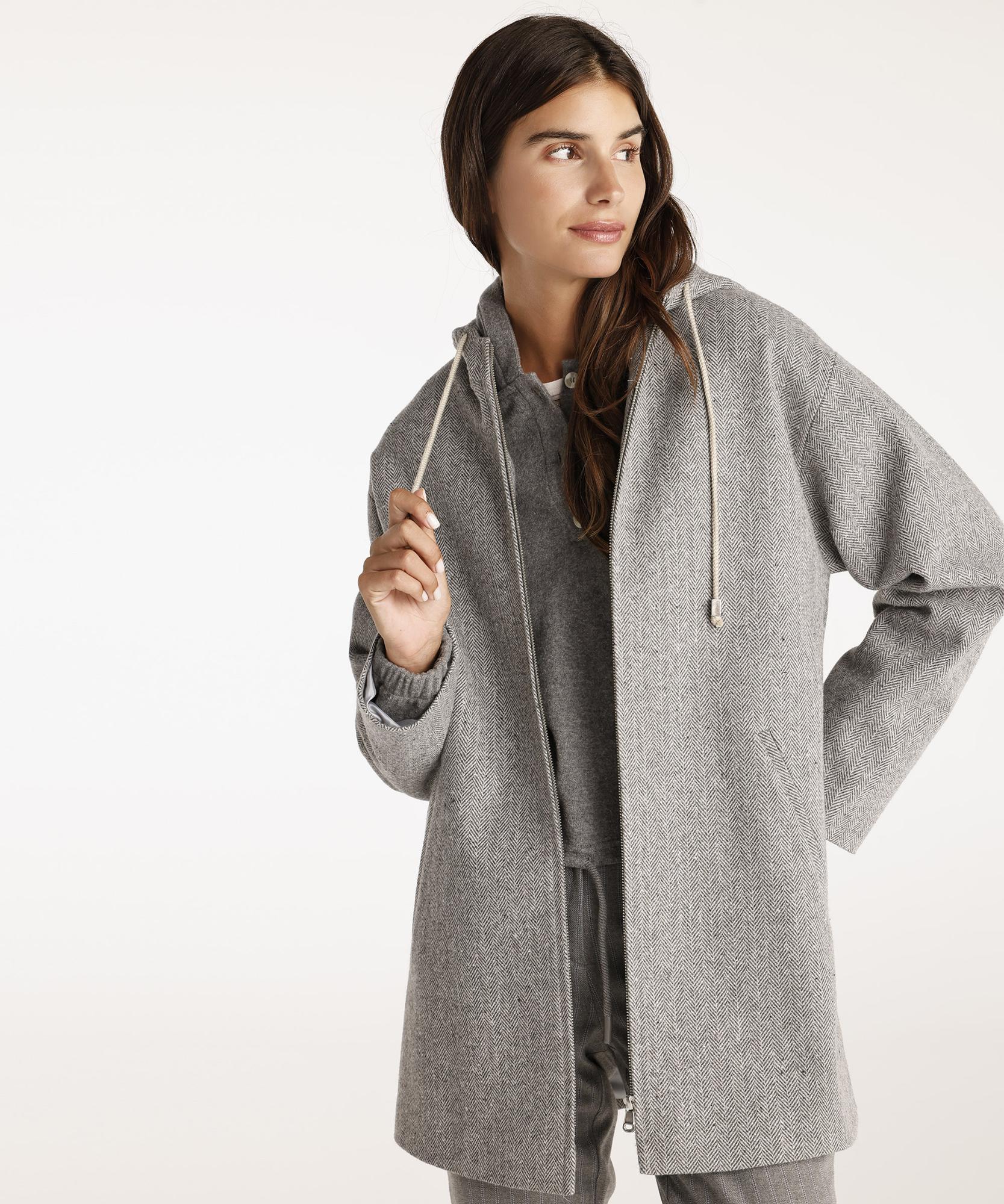 YARGICI Fermuarlı Palto