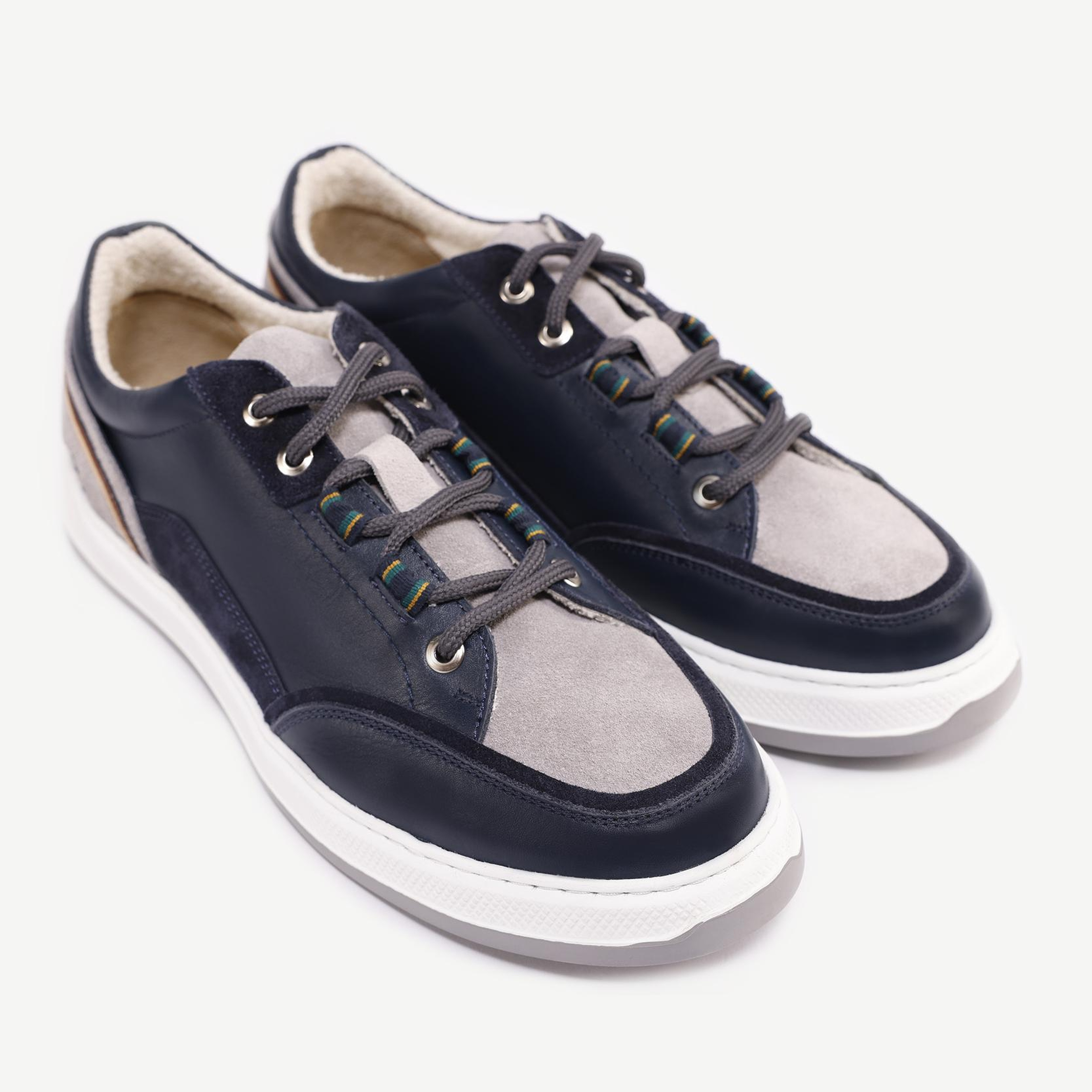 YARGICI Deri Bağlı Sneakers