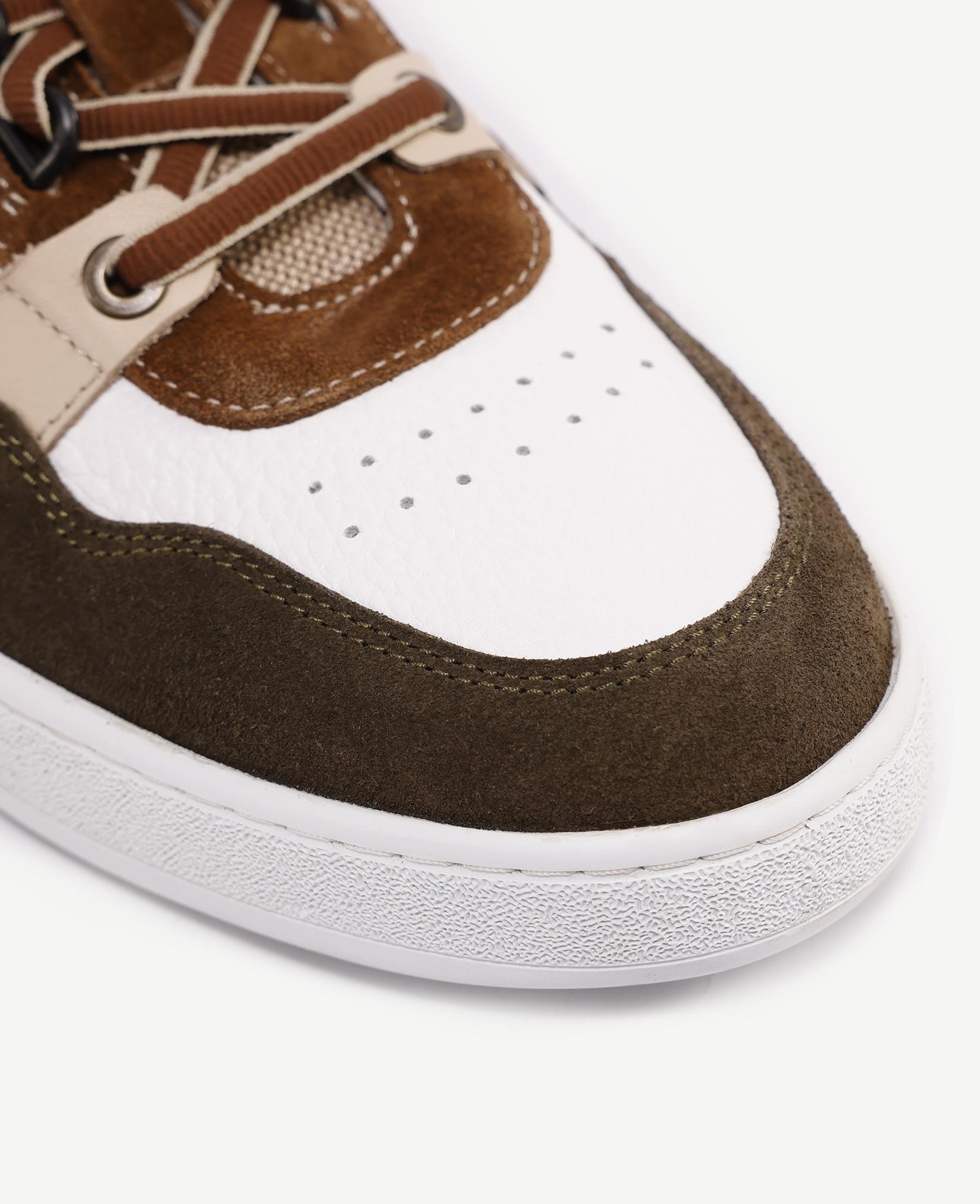 YARGICI Parçalı Deri Sneaker