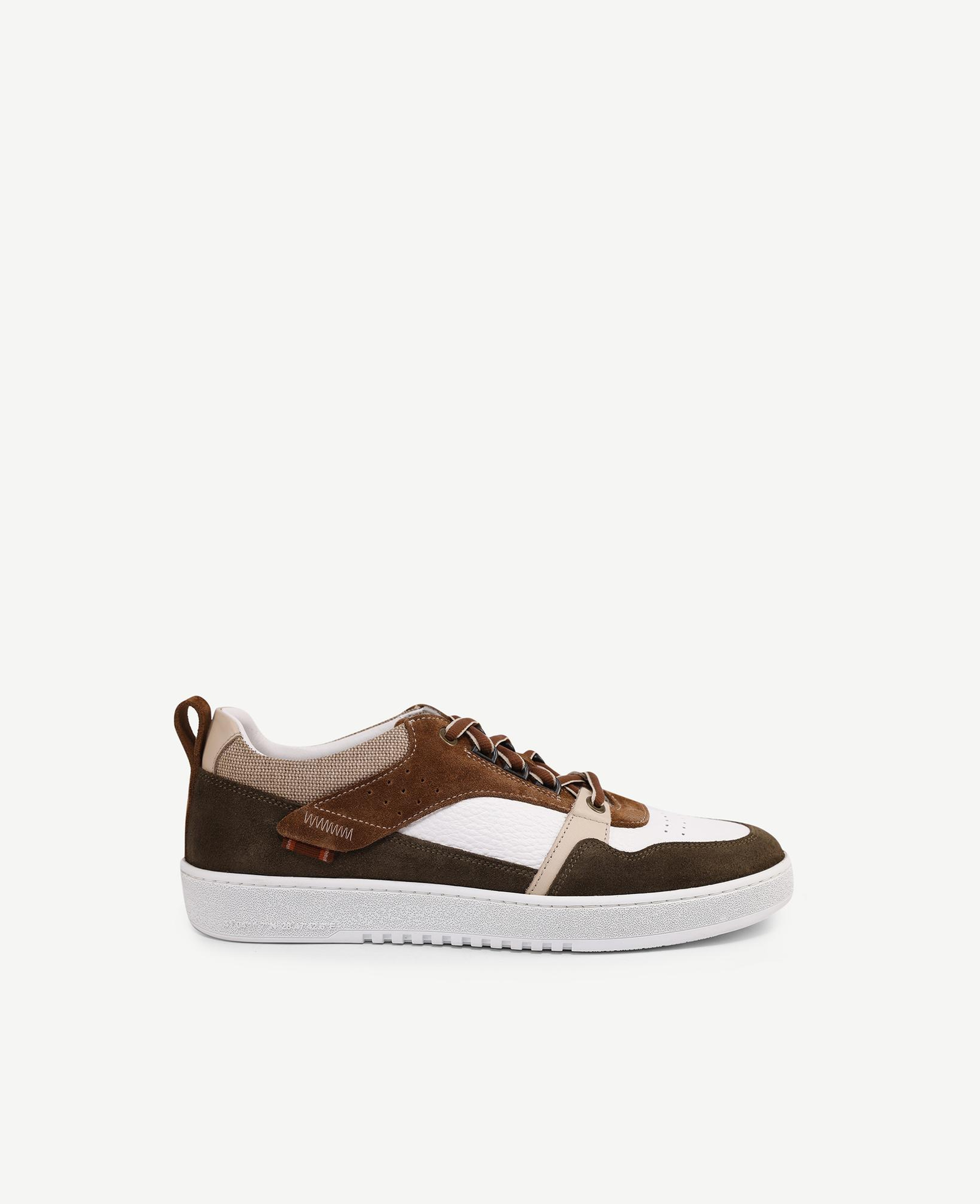 YARGICI Parçalı Deri Sneaker